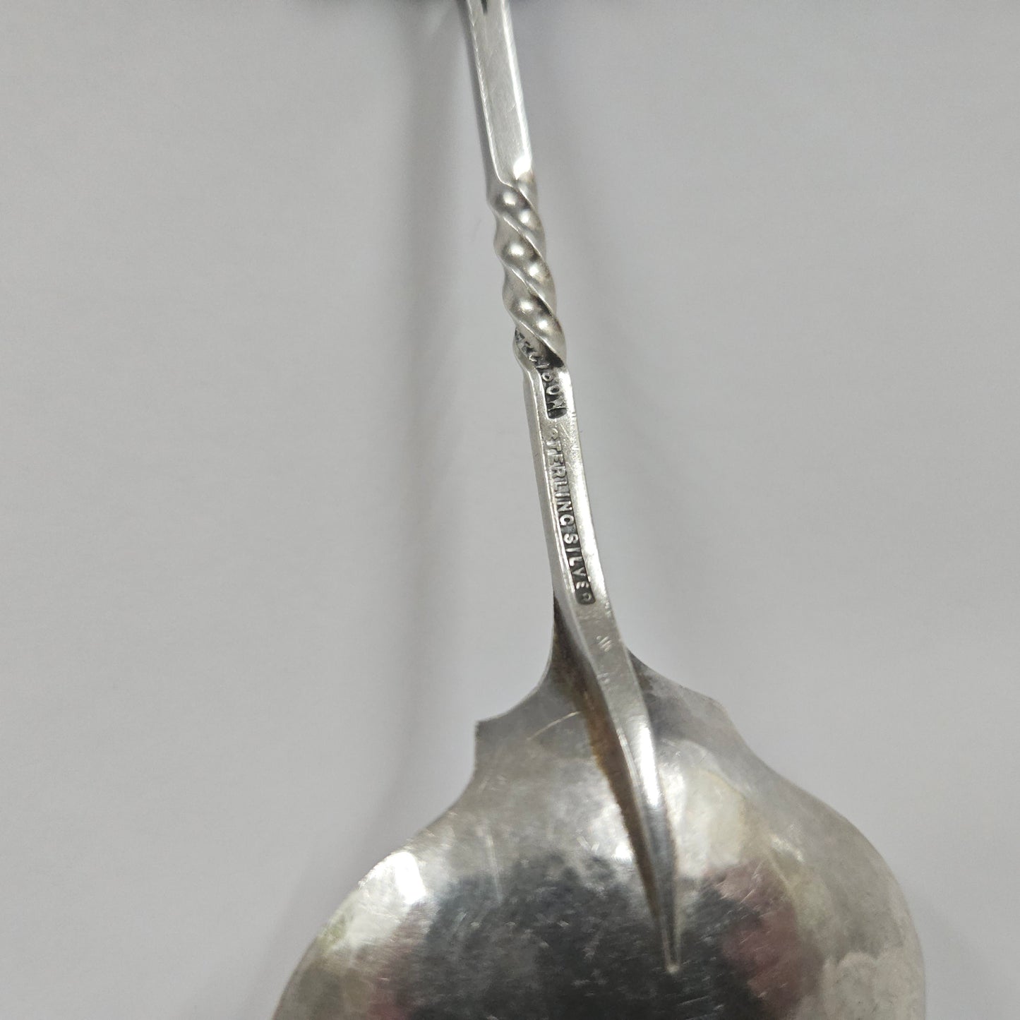 Sargison's (Hobart, Tasmania) Australian Arts & Crafts Sterling Silver Tea Caddy Spoon
