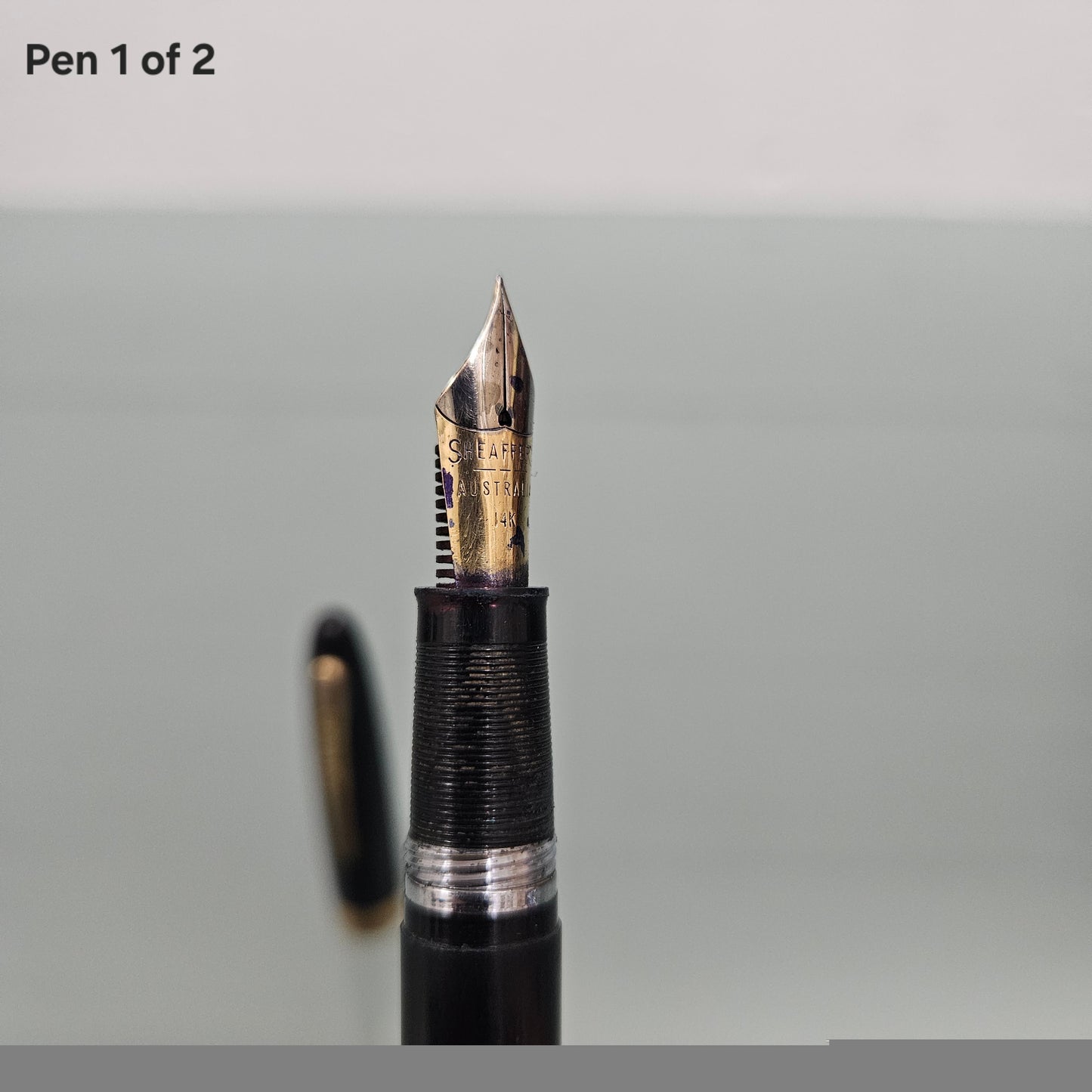 Vintage Shaeffer Snorkel Saratoga Fountain Pen