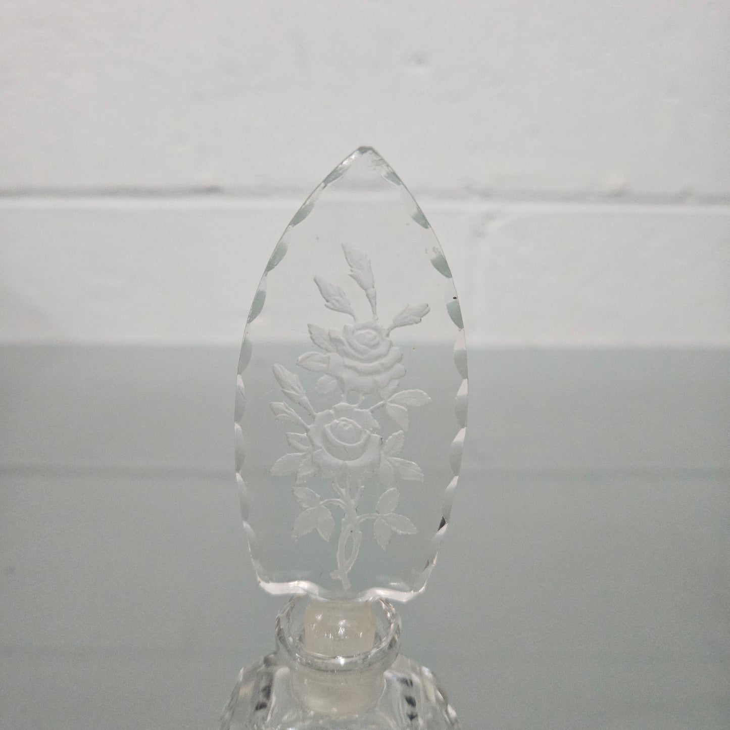 Vintage Crystal Perfume Bottle