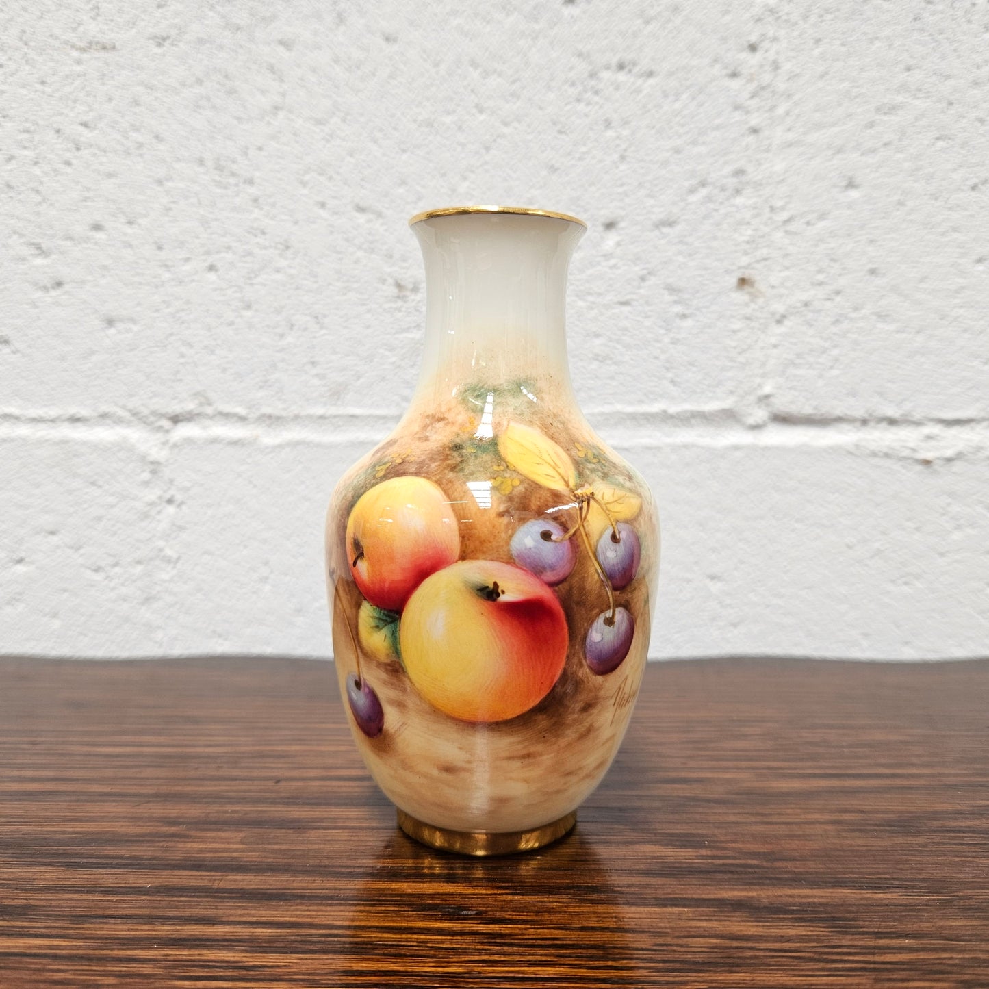 Royal Worcester Signed Vase