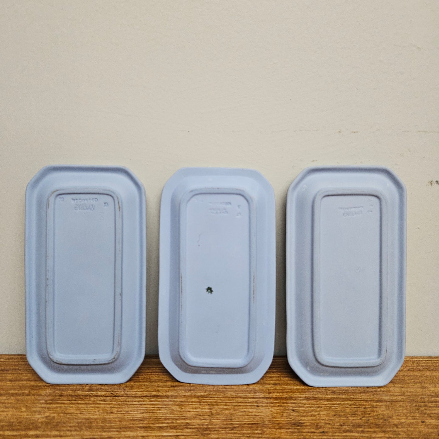 Wedgewood Rectangular Dishes Set of 3
