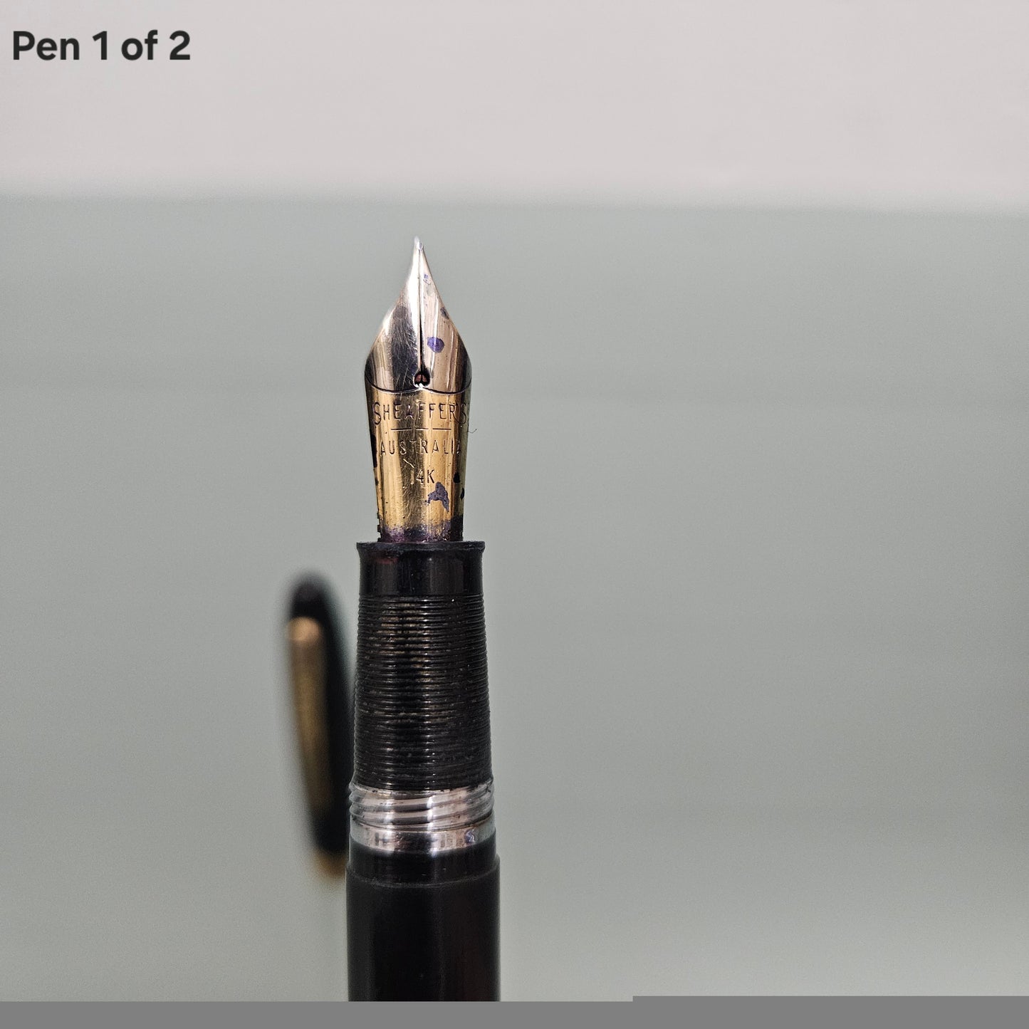 Vintage Shaeffer Snorkel Saratoga Fountain Pen