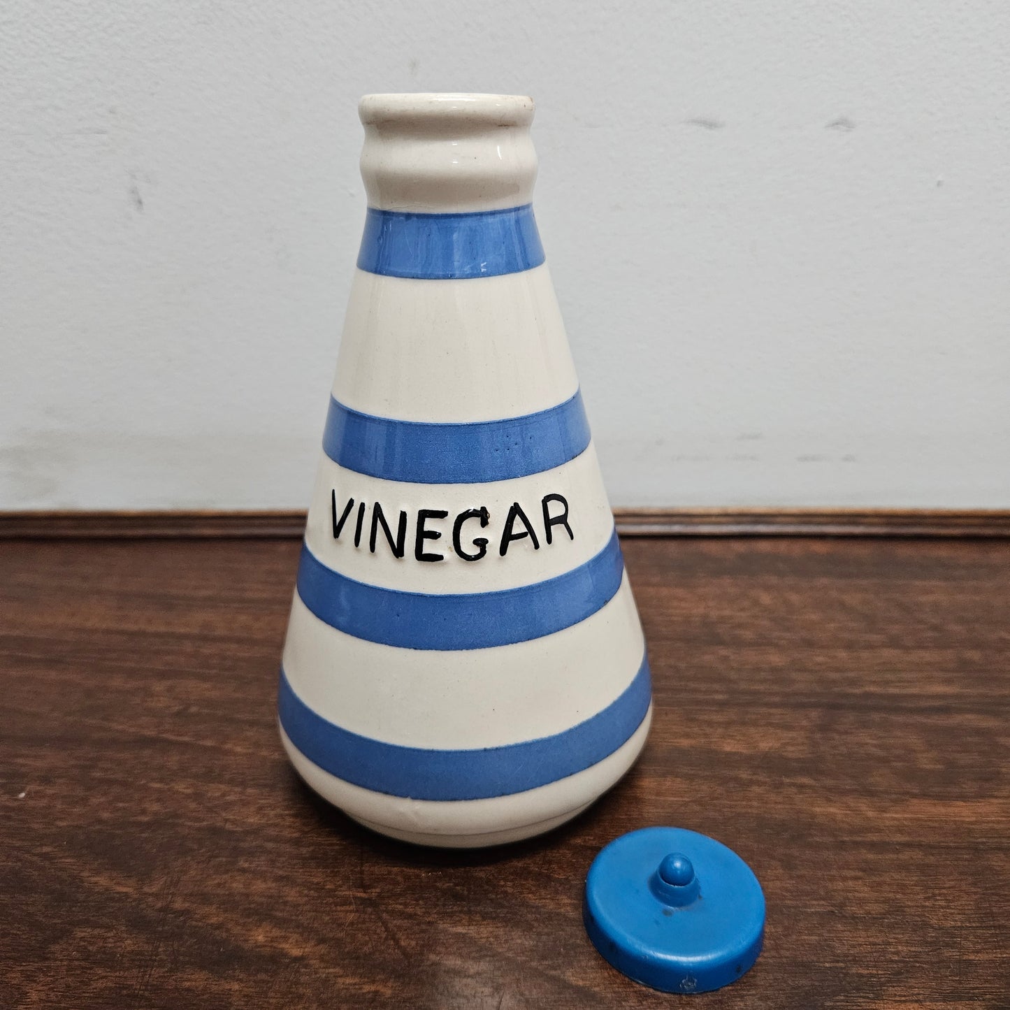 Vintage Staffordshire Chefs Ware Vinegar Container