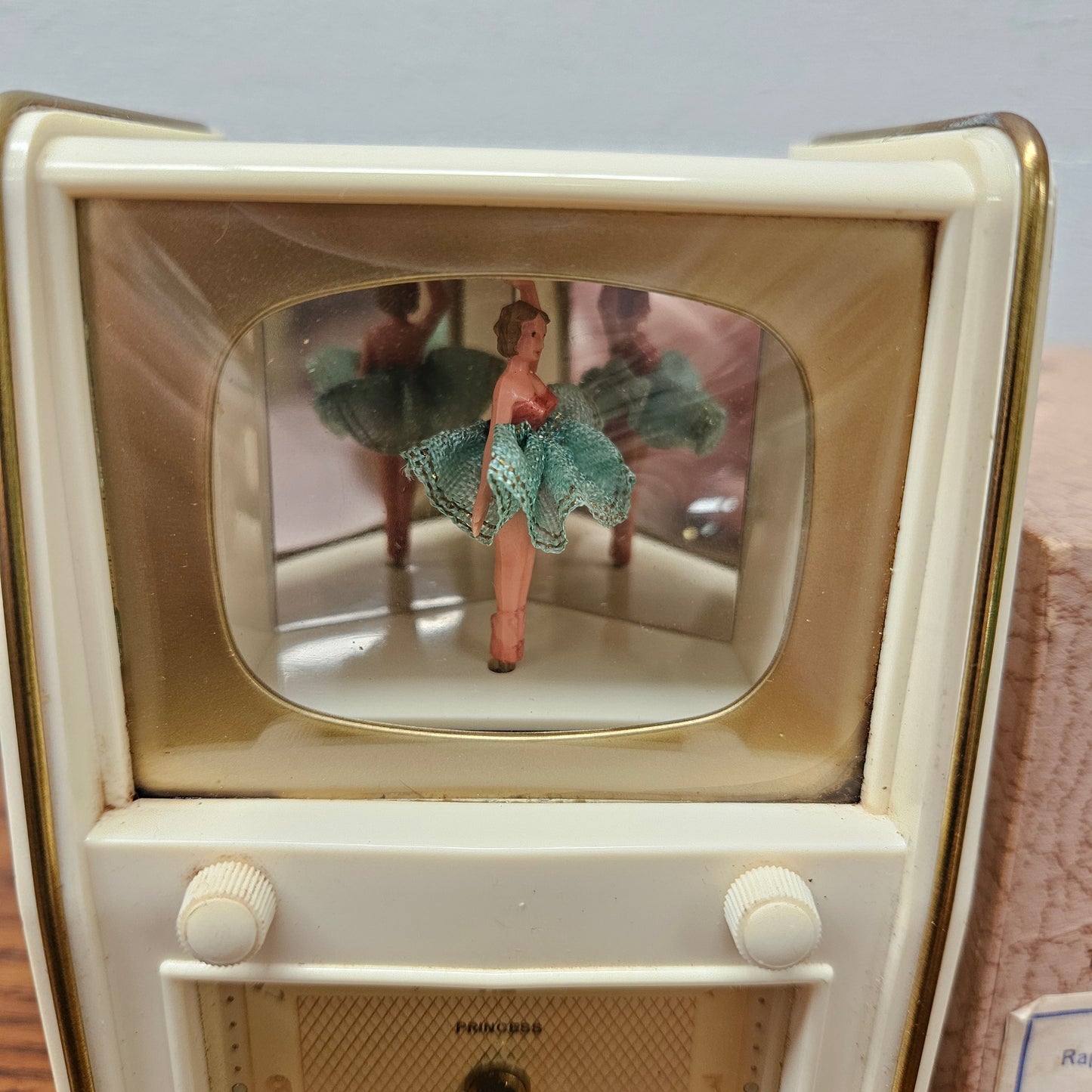 Rare Musical Dancing Ballerina Clock