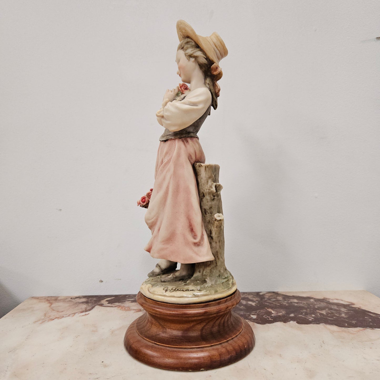 Capodimonte Signed Figurine