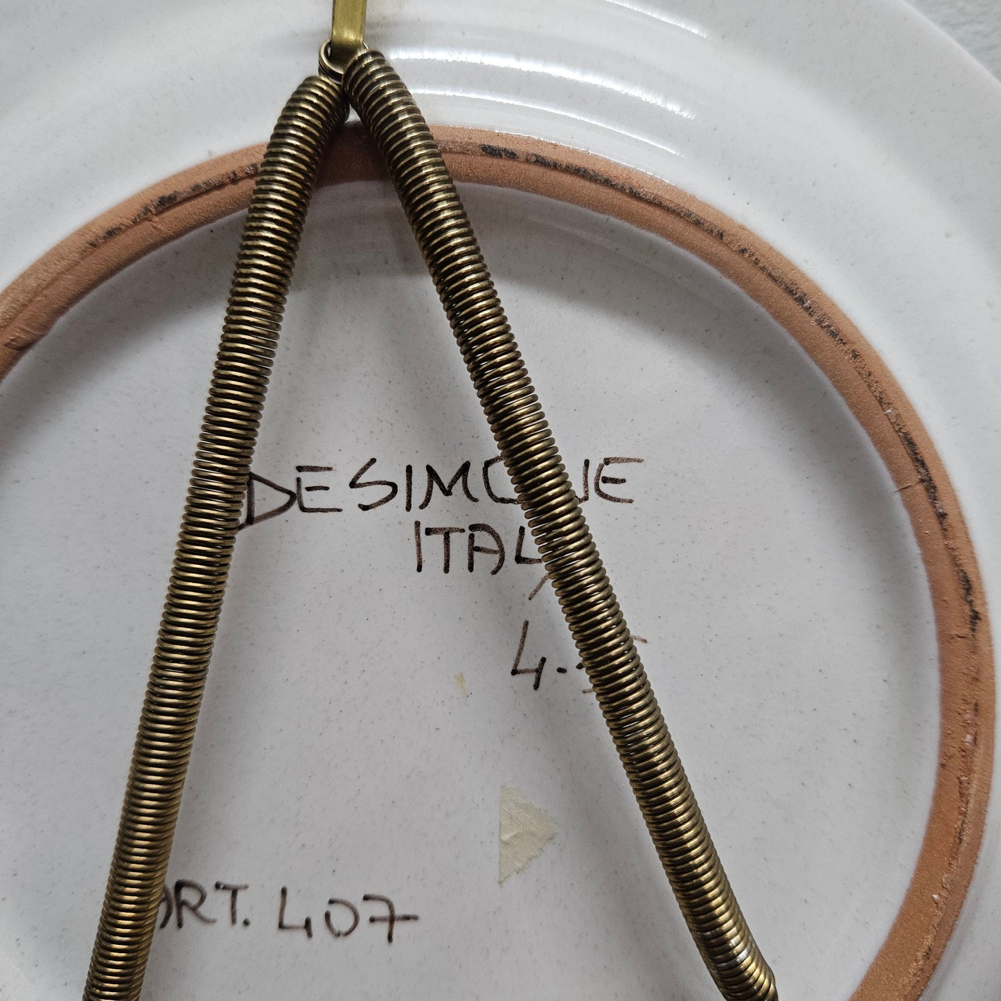 Vintage Desimone Wall Display Plate