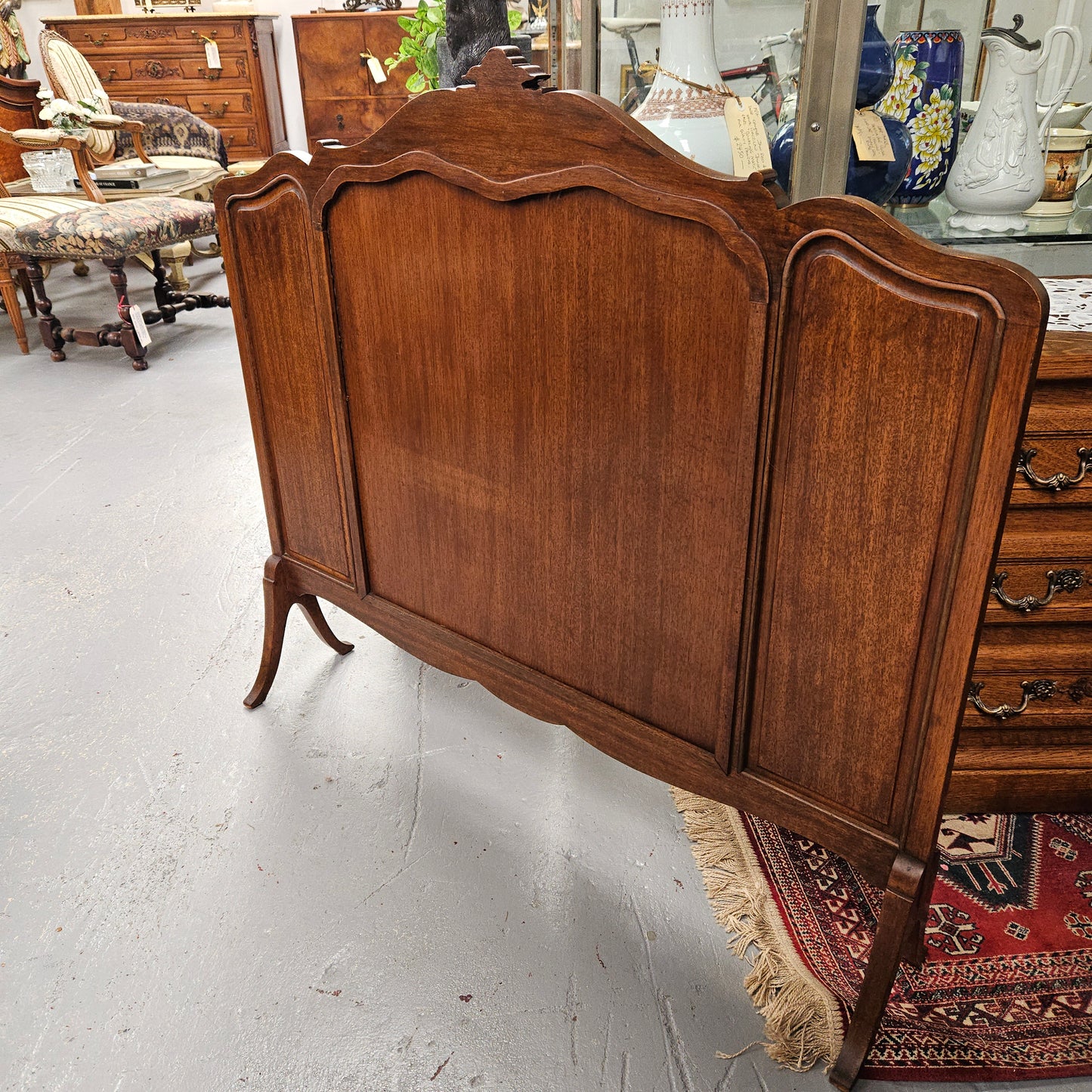 Tapestry & Timber Fire Screen