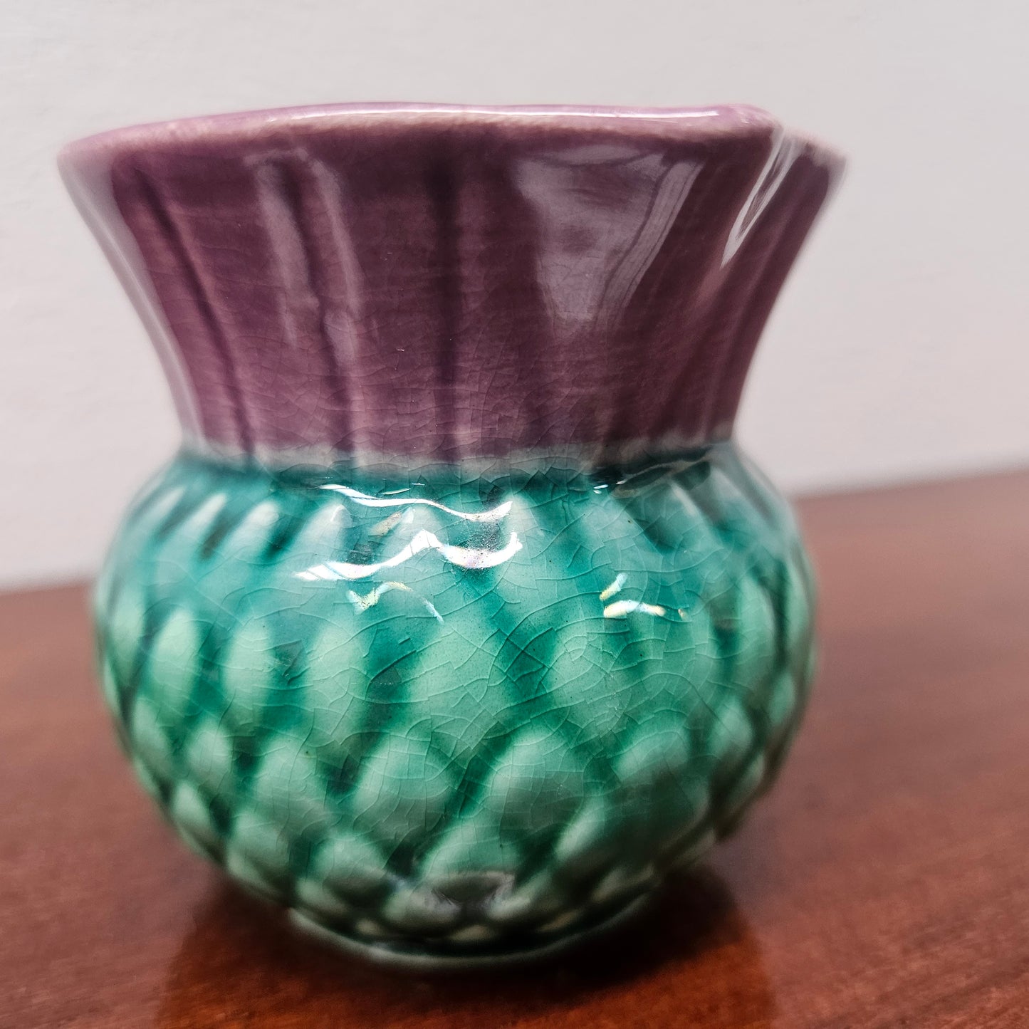 Attractive Campsie Ware Scottish Thistle Small Jug