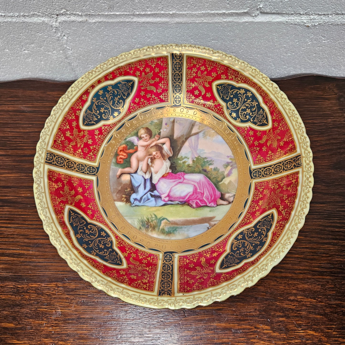 Antique Hand Finished Royal Vienna Bowl