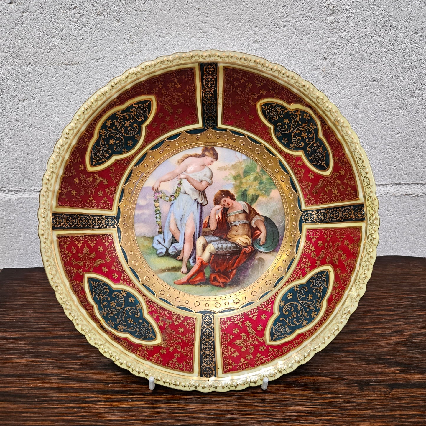 Royal Vienna Hand Painted/Gilded Bowl