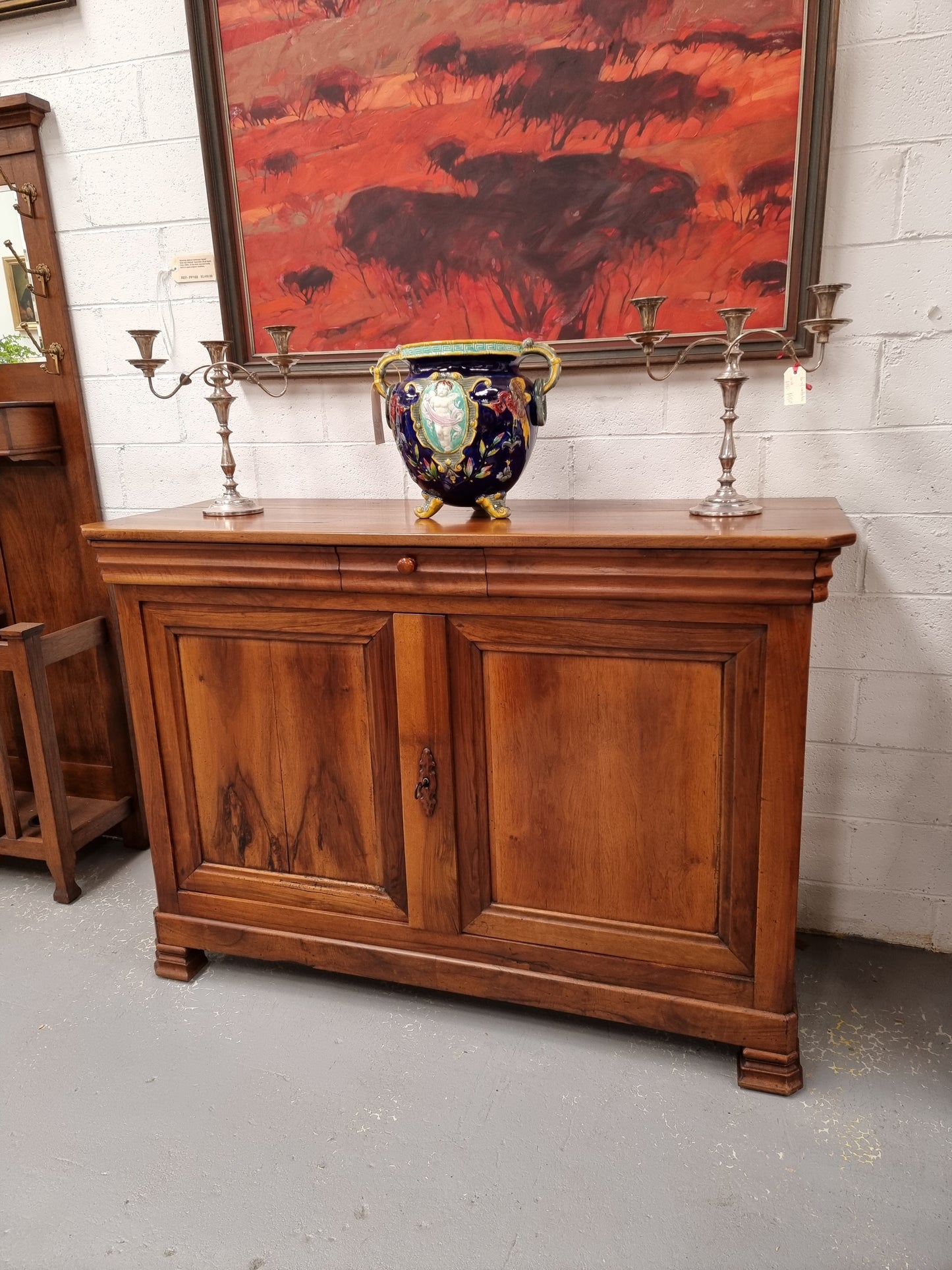 19th Century Louis Philippe Walnut Sideboard