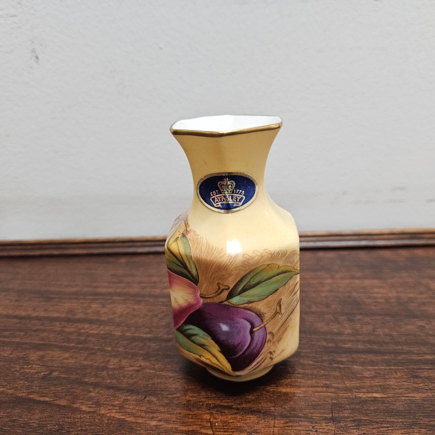 Aynsley Orchard Miniature Vase