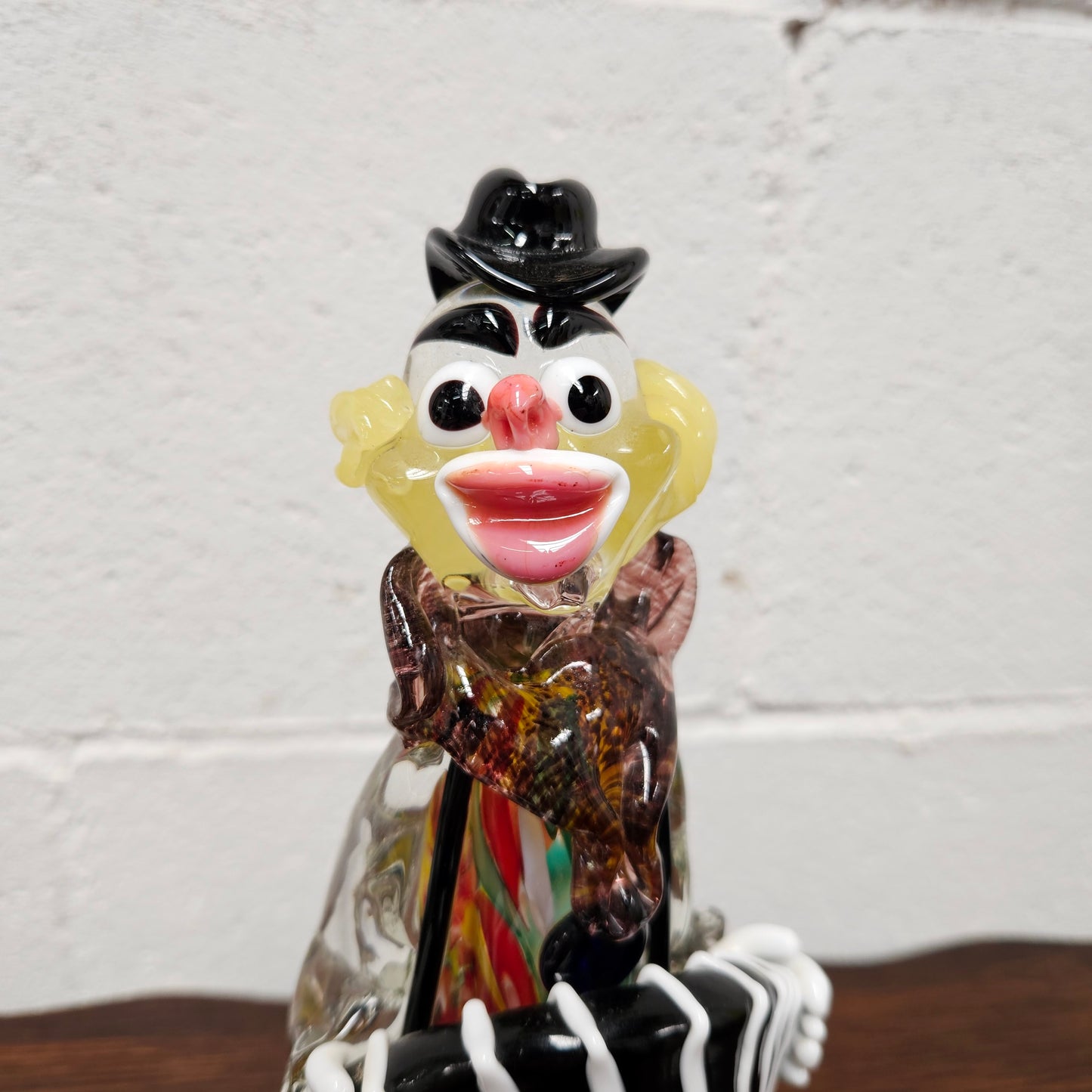 Mid Century Murano Glass Clown