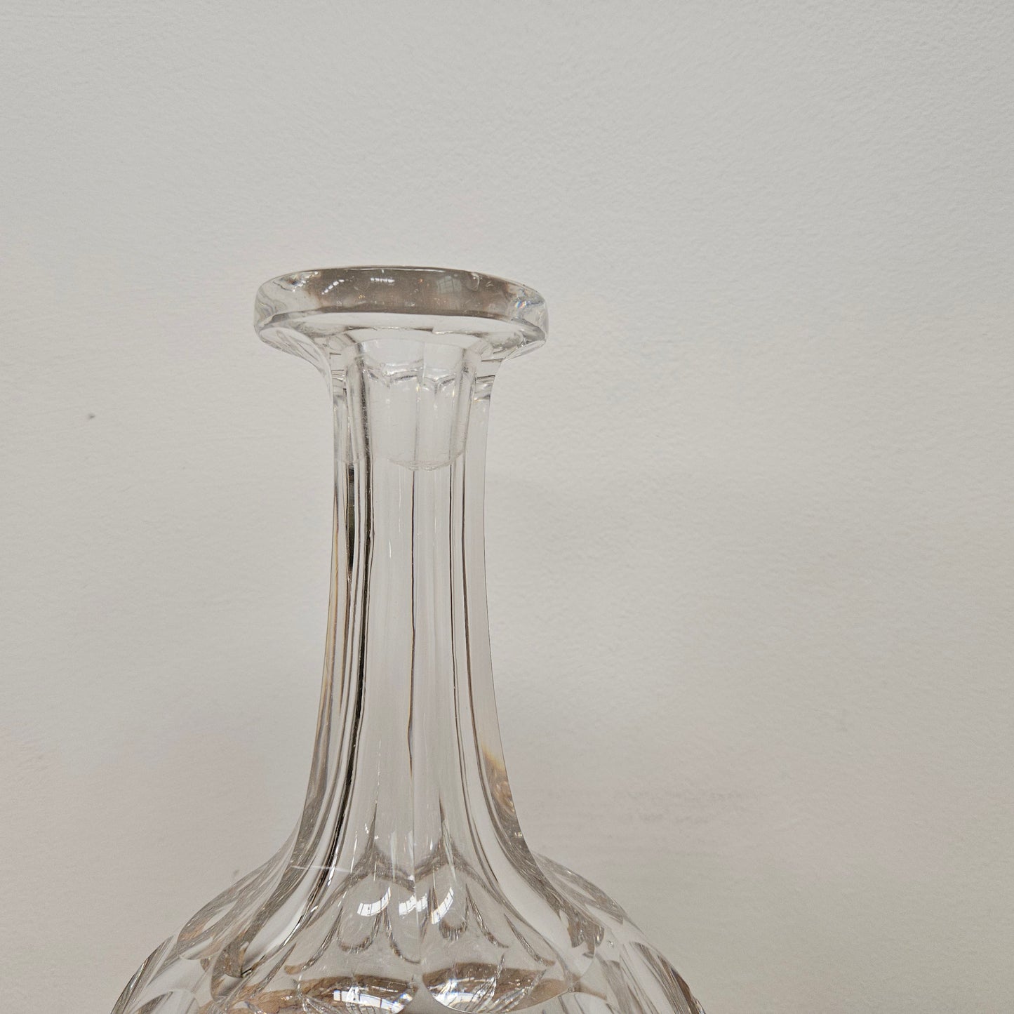 Victorian Crystal Glass Decanter