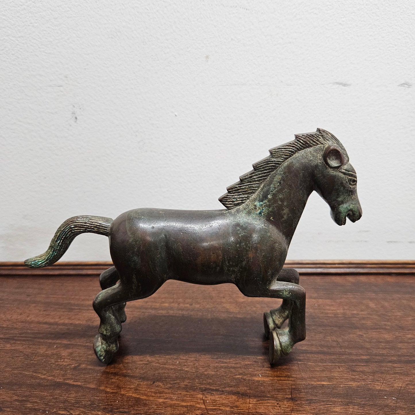 Vintage Bronze Horse