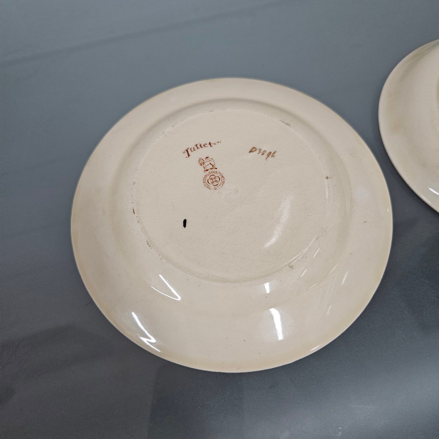 Royal Doulton Romeo & Juliet Cup Saucer & Plate