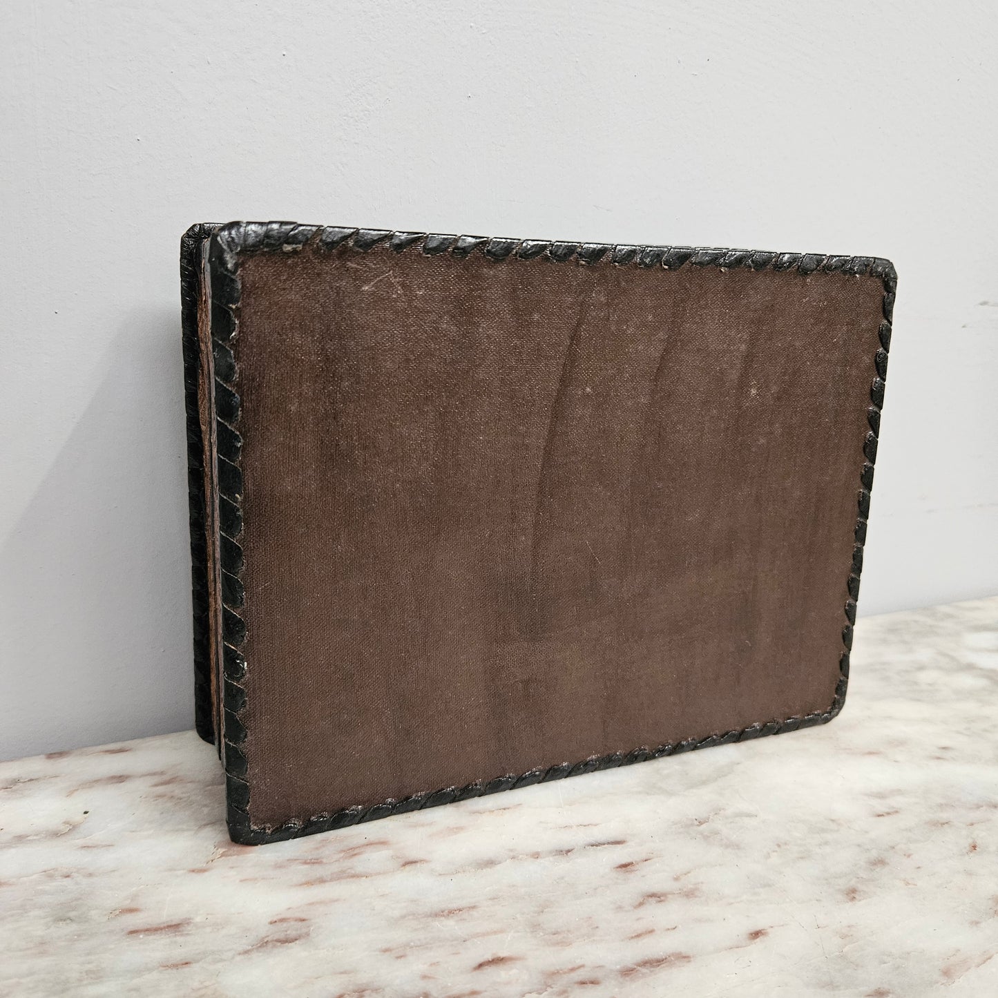Vintage Spanish Embossed Leather Trinket/Jewellery Box
