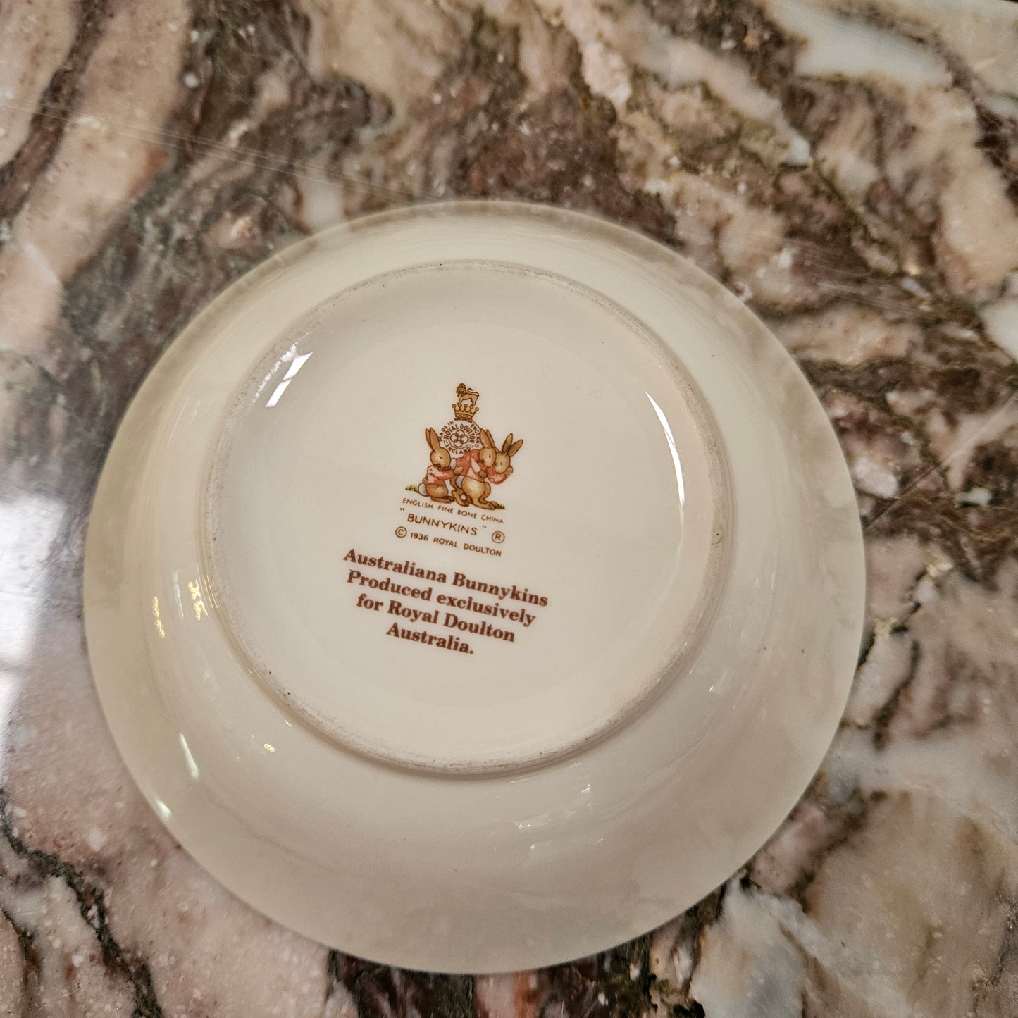 Vintage Royal Doulton Australian Bush Picnic Cereal Bowl.