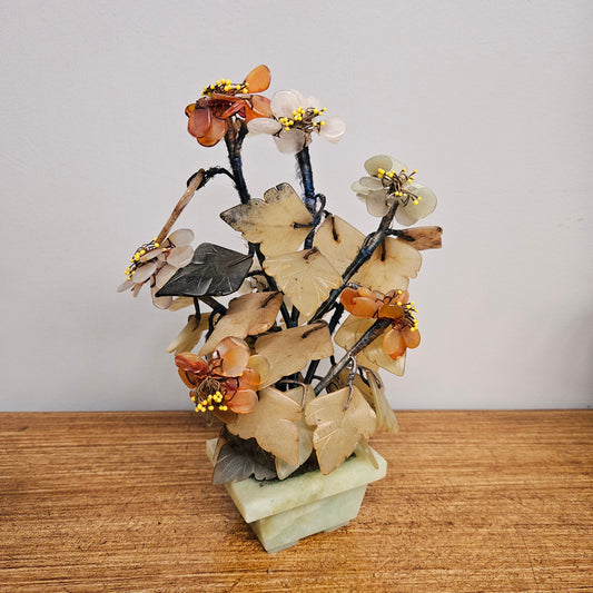 Vintage Chinese Jade Bonsai Tree