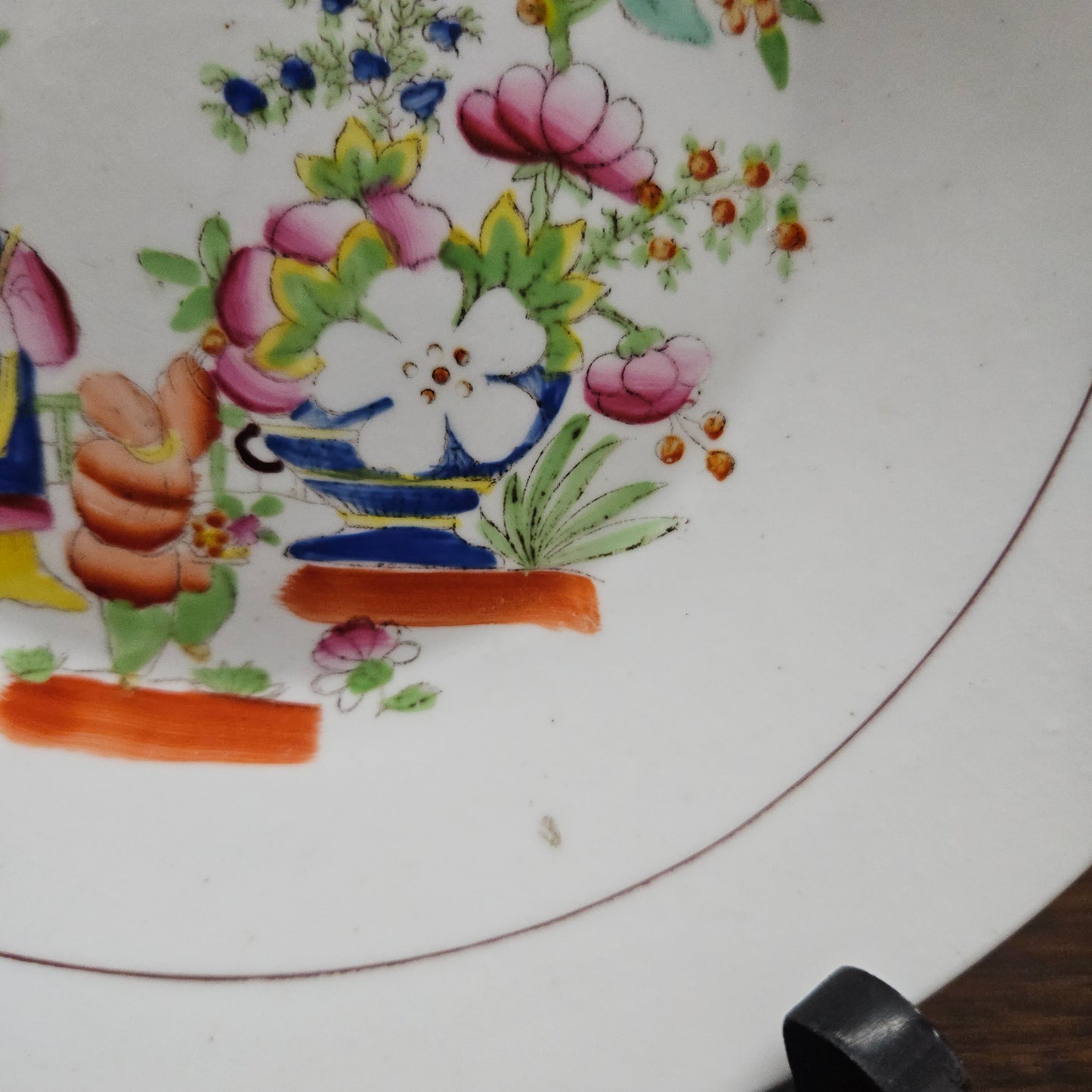 Hildach & Sons Chinoiseries Scene Shallow Bowl