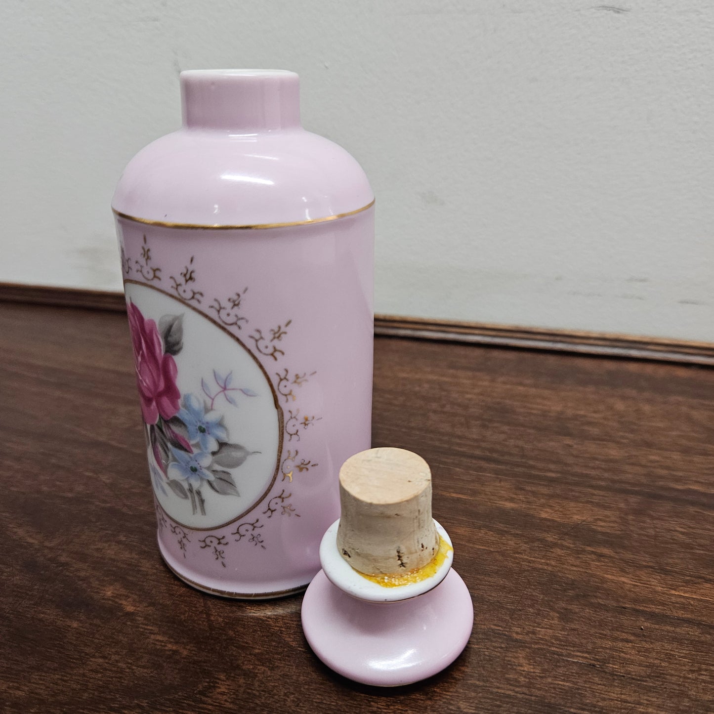Vintage Bath Salts Container