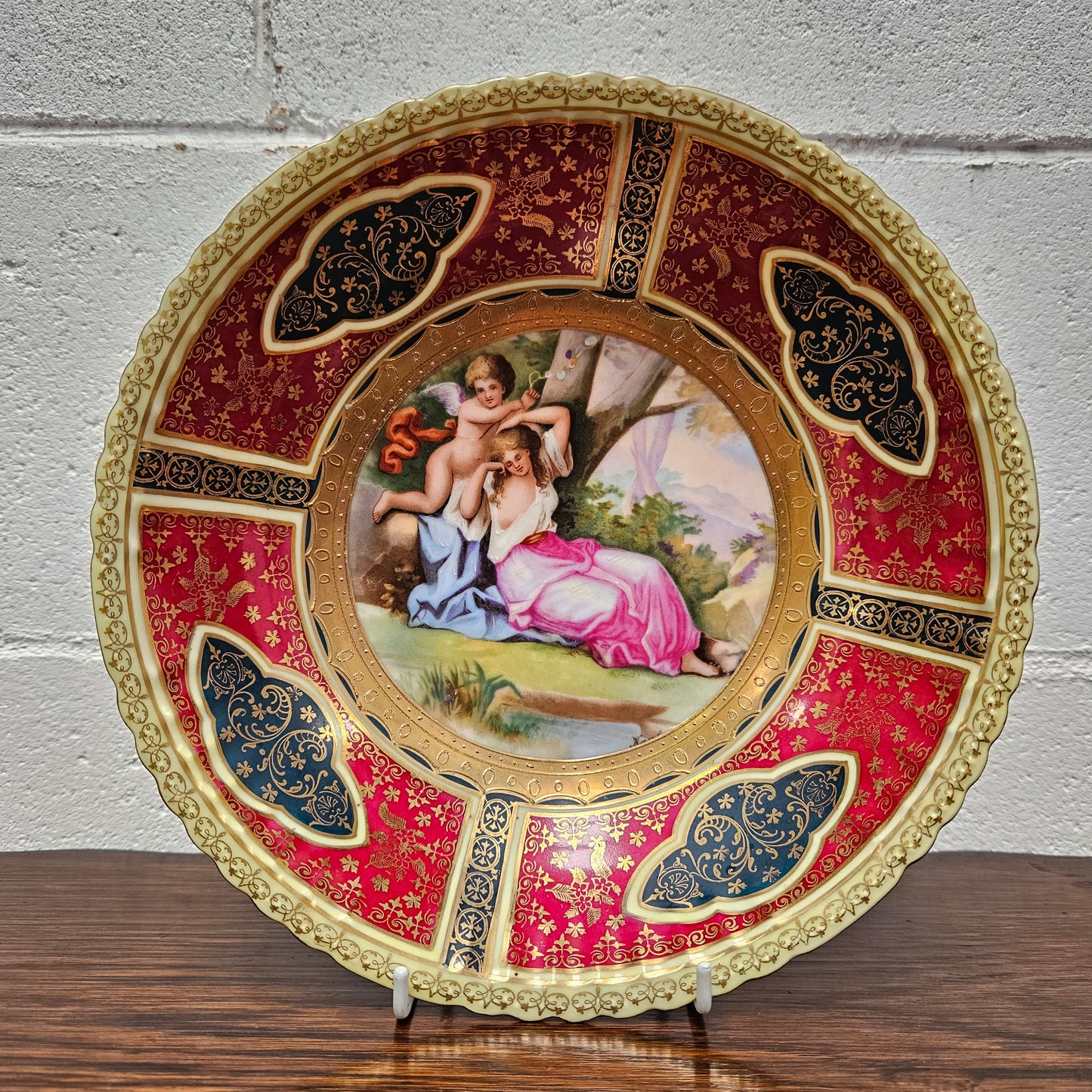 Antique Hand Finished Royal Vienna Bowl