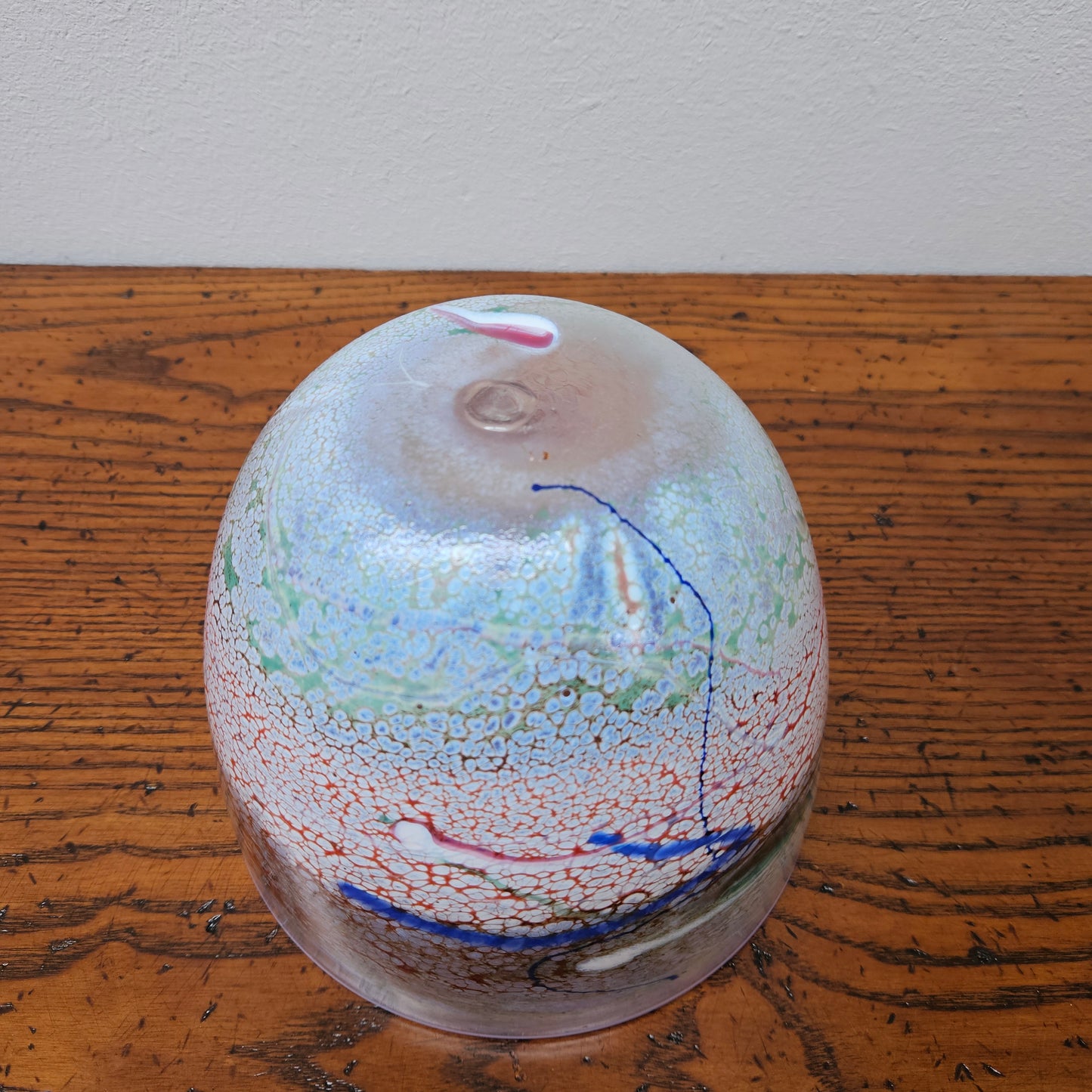 Keith Rowe Style Art Glass Vase
