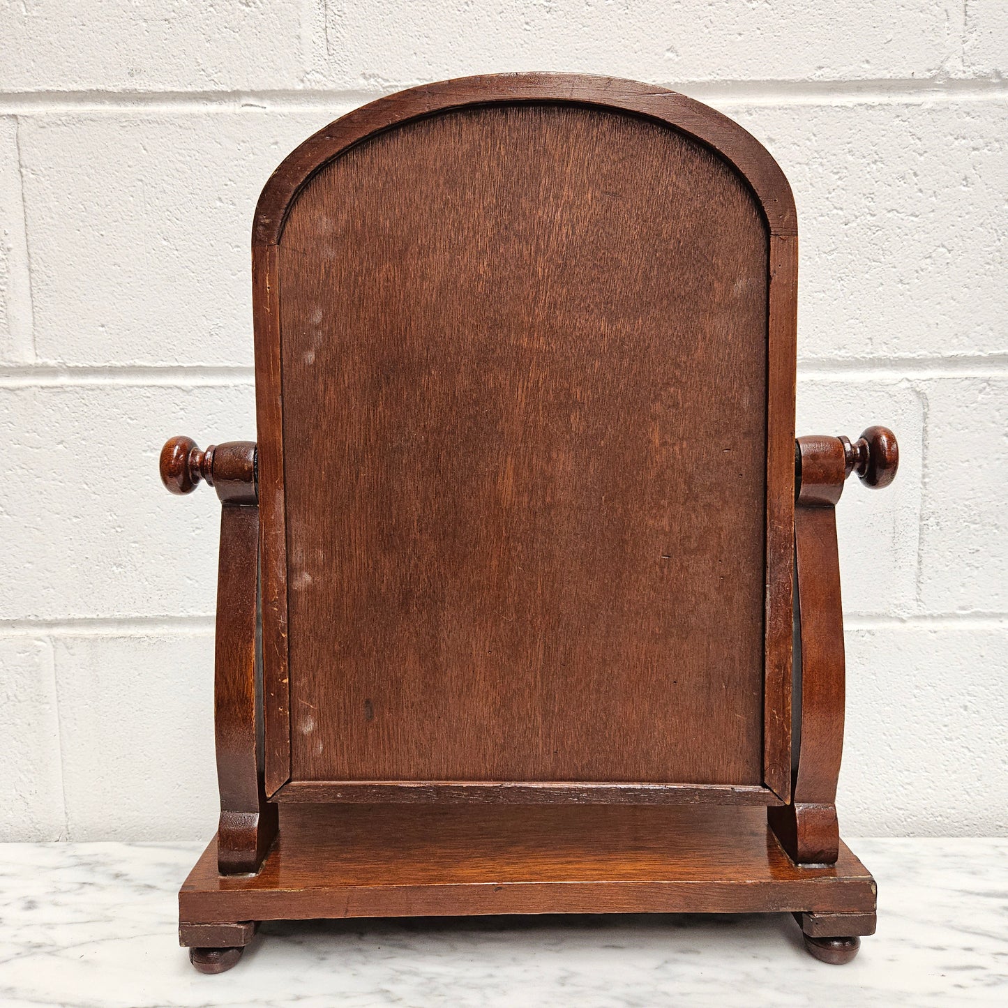 Mahogany Mirror on Stand