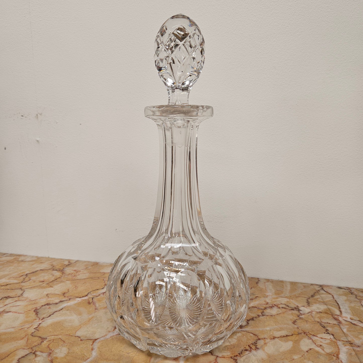 Victorian Crystal Glass Decanter