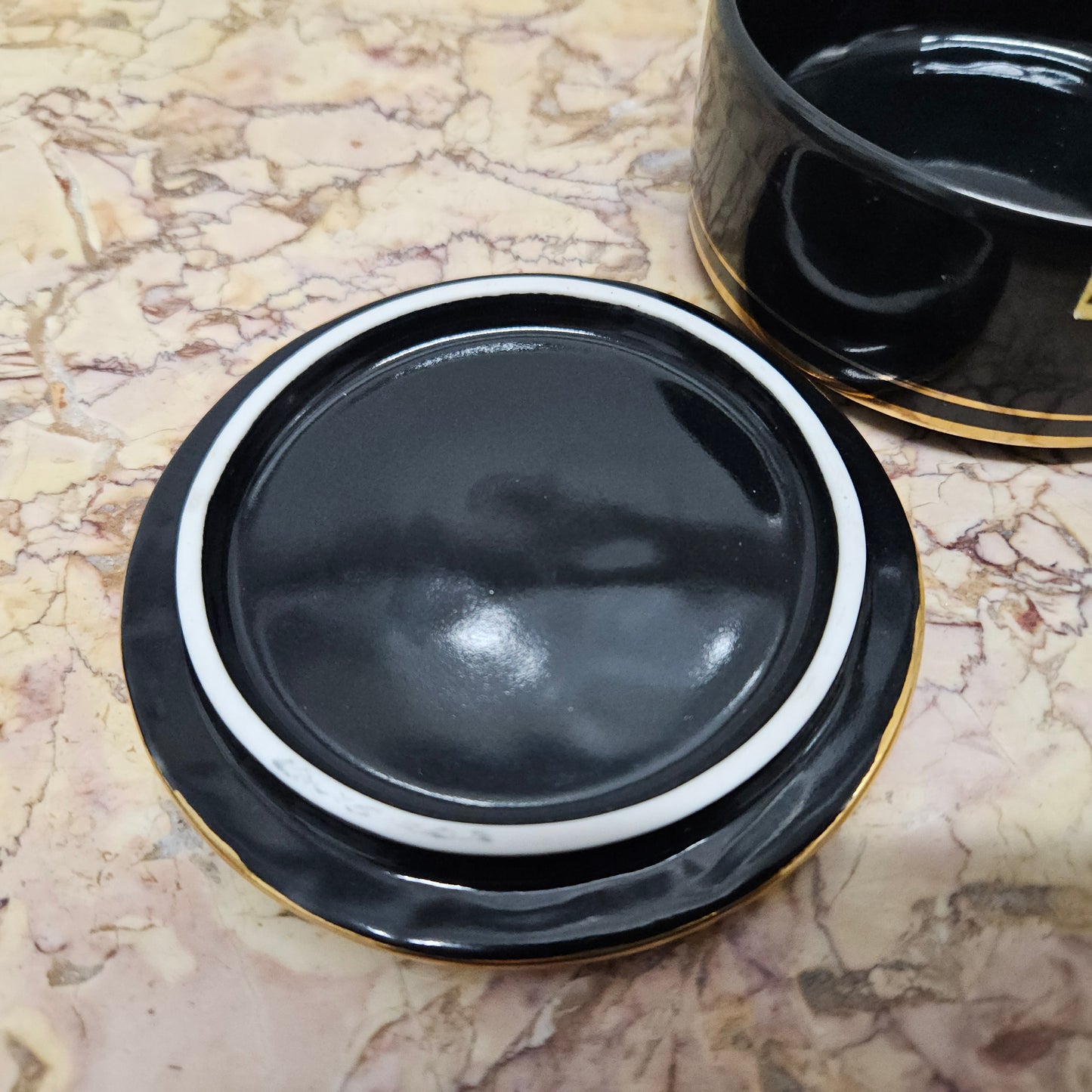 Japanese 'The Art Of Chokin' 24K Gold Edged Engraved Trinket Box