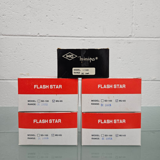 Vintage Flash Star Panel Meter