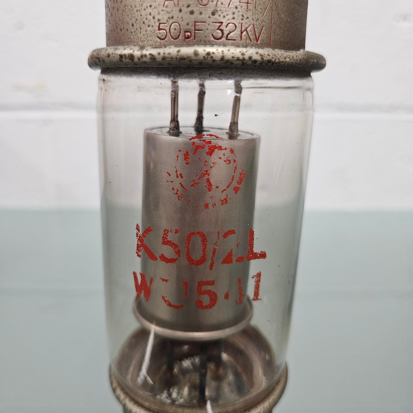 Vintage Vacuum Capacitors Glass Tube