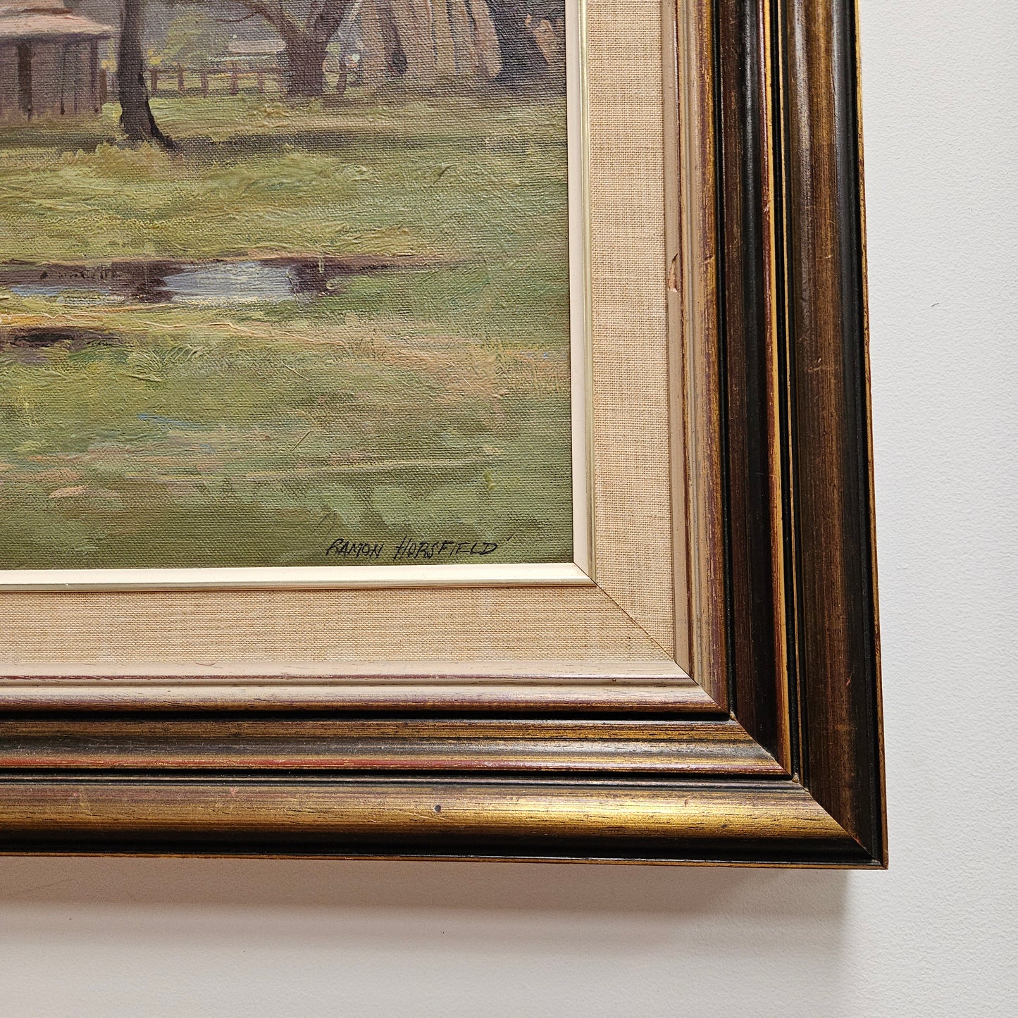 Signed 'Ramon Horsfield' Oil on Board Painting