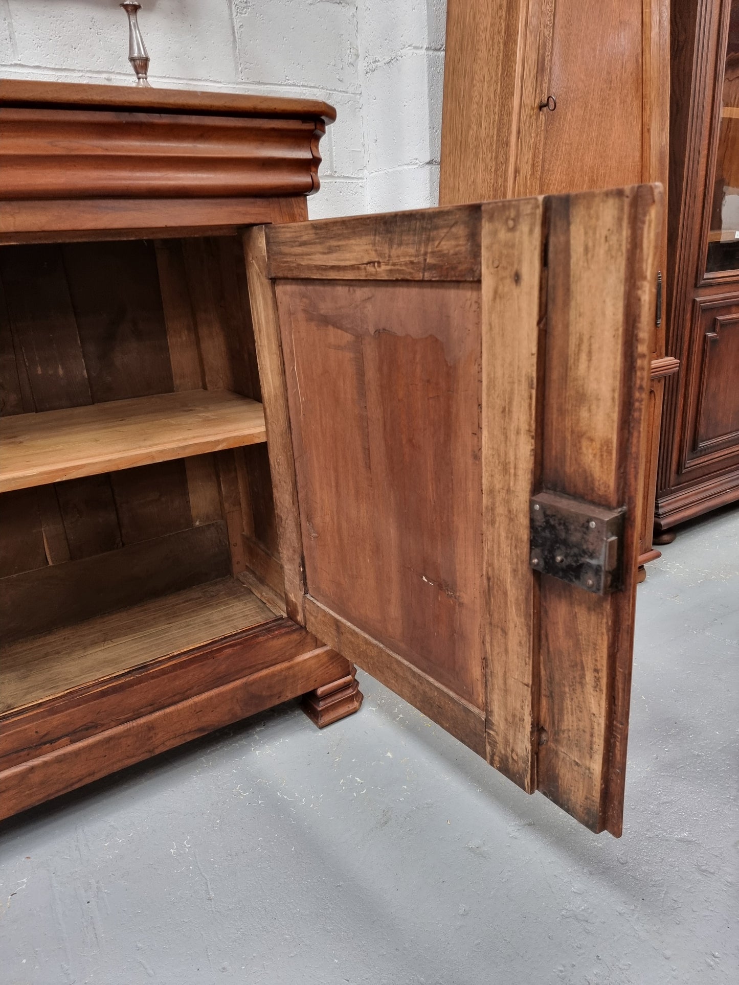 19th Century Louis Philippe Walnut Sideboard
