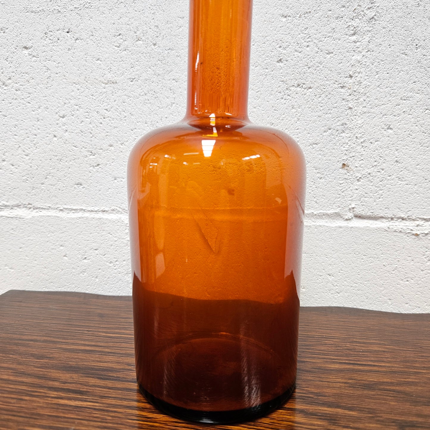 Holmegaard Kastrup Otto Brauer Glass Bottle