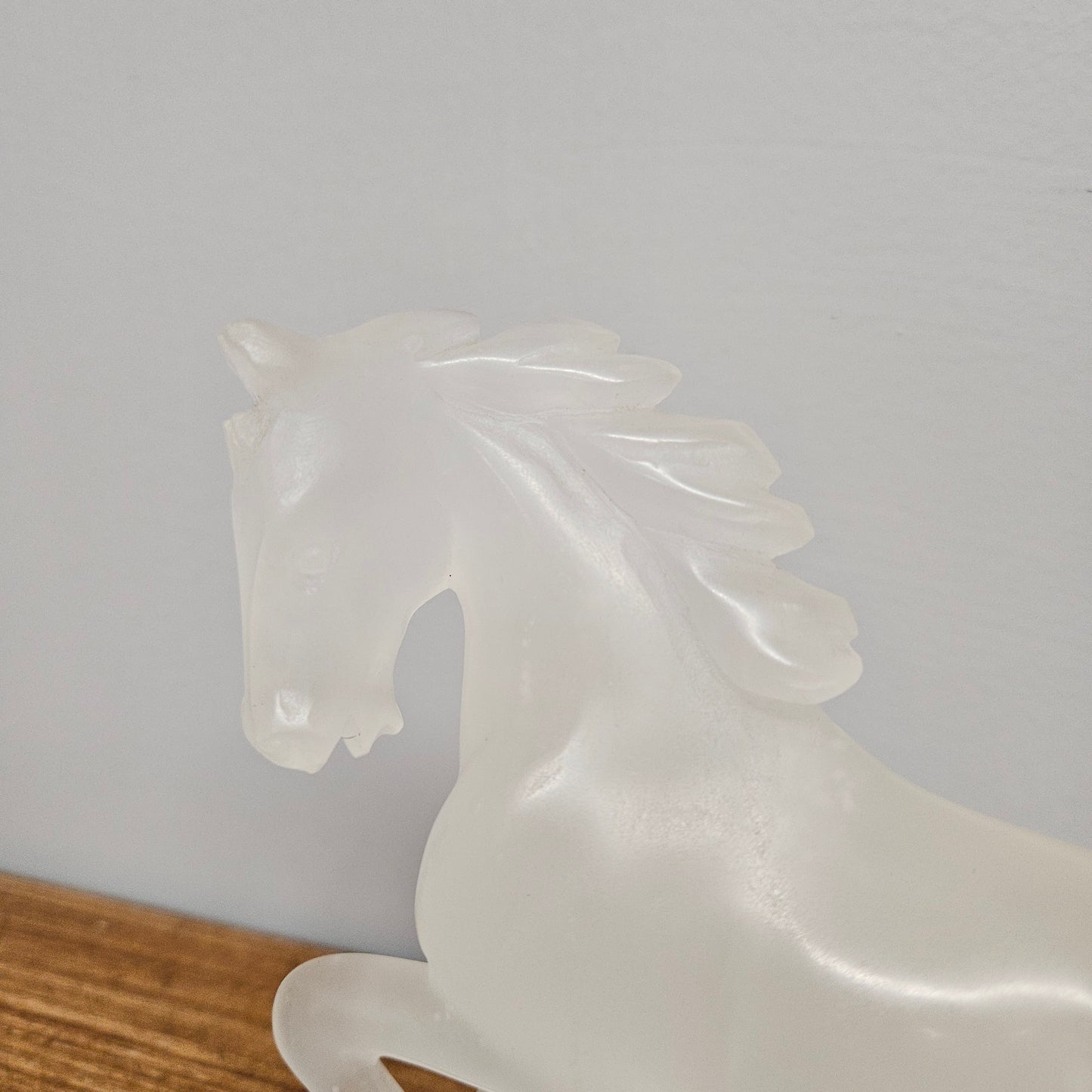 Carved Chinese Soapstone Horse Statue