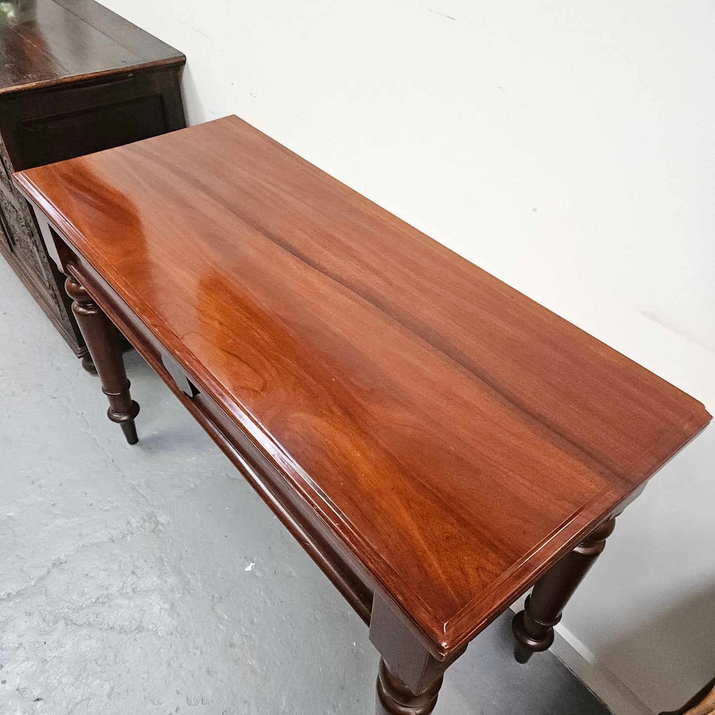Victorian Console Table With Drawer