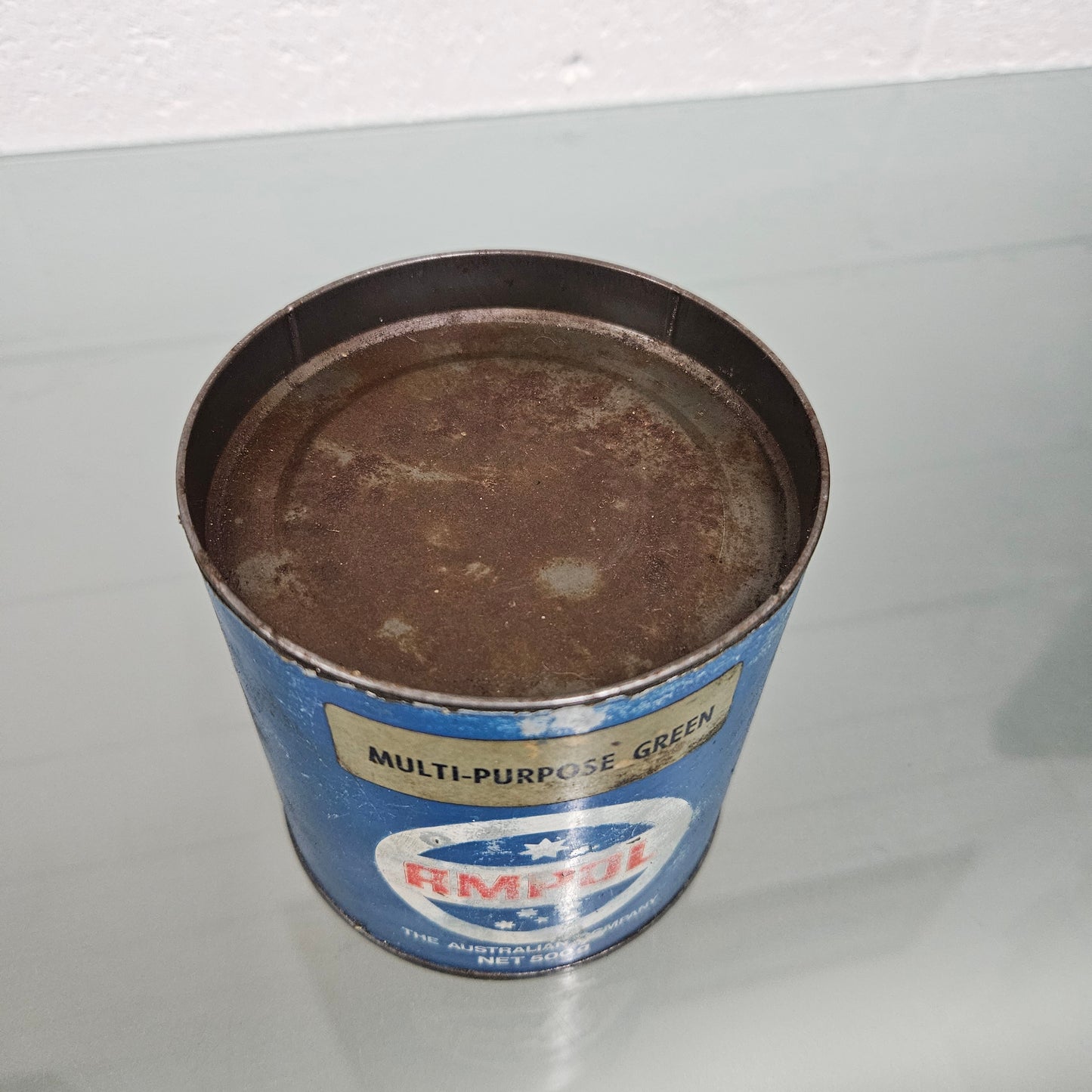 Early Vintage Ampol Grease Tin