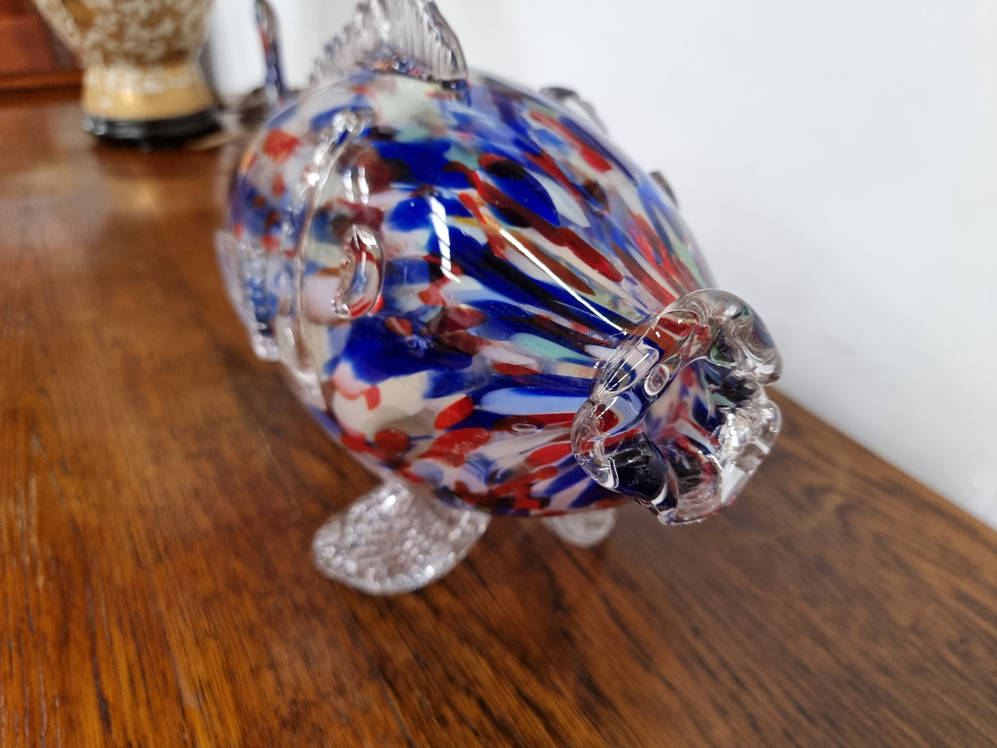 Very Large Mid Century Modern Murano Glass Fish Sculpture