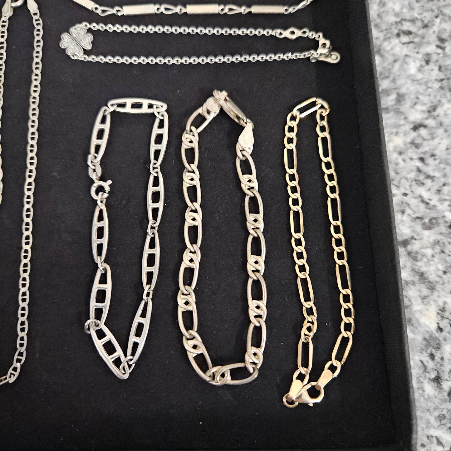Assorted Vintage Silver Bracelets $75.00 Each