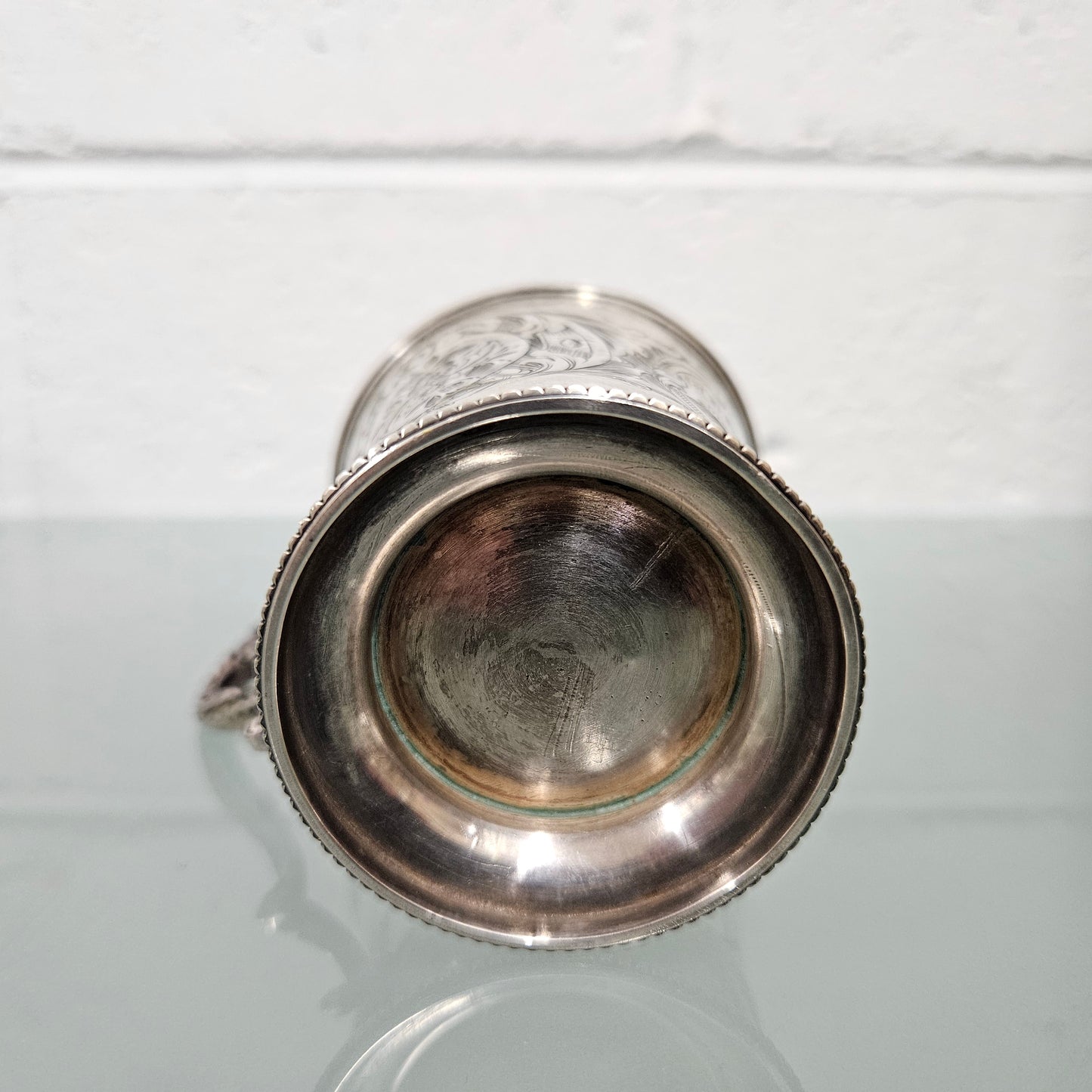 Engraved Sterling Silver Cup