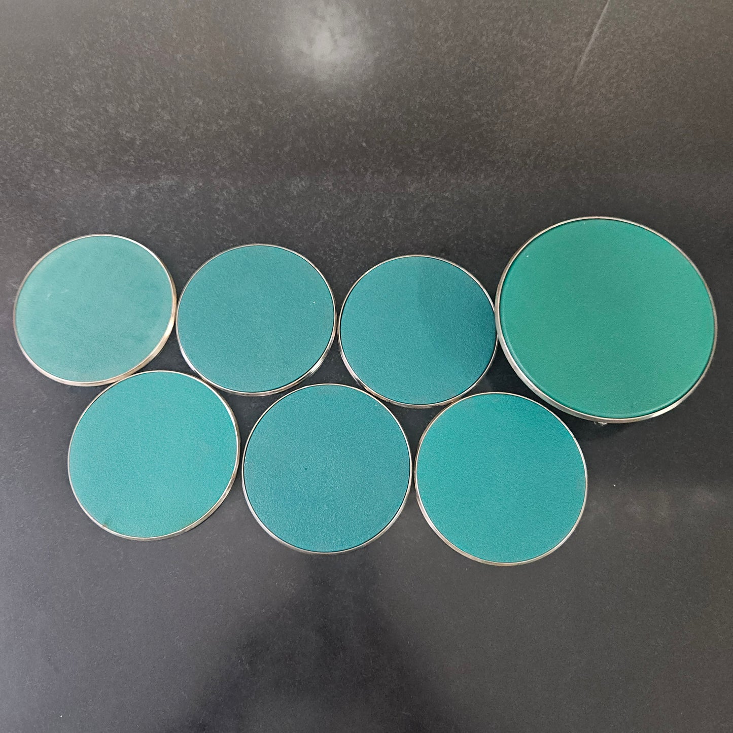 Silver Plated Coaster Set