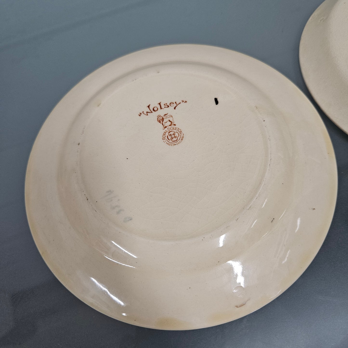 Royal Doulton Cardinal Wolsey Cup Saucer Plate