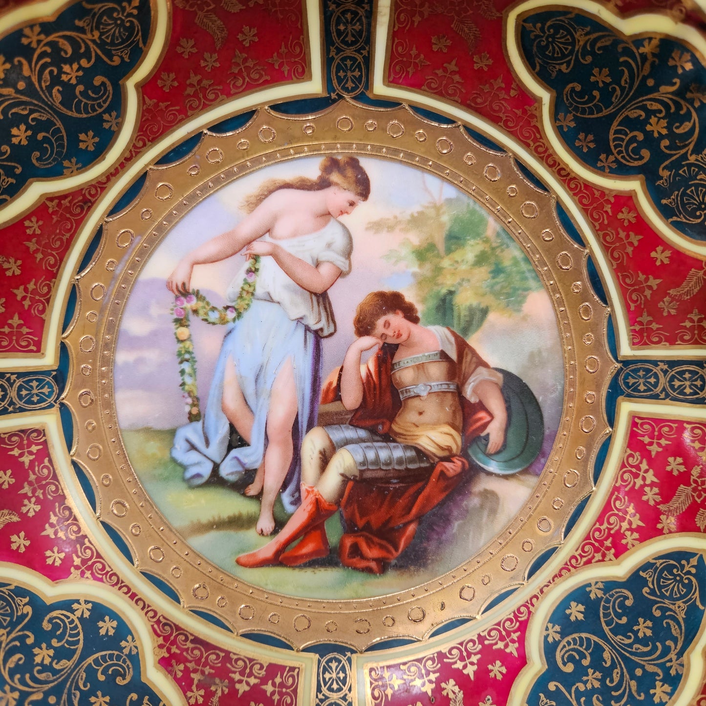 Royal Vienna Hand Painted/Gilded Bowl