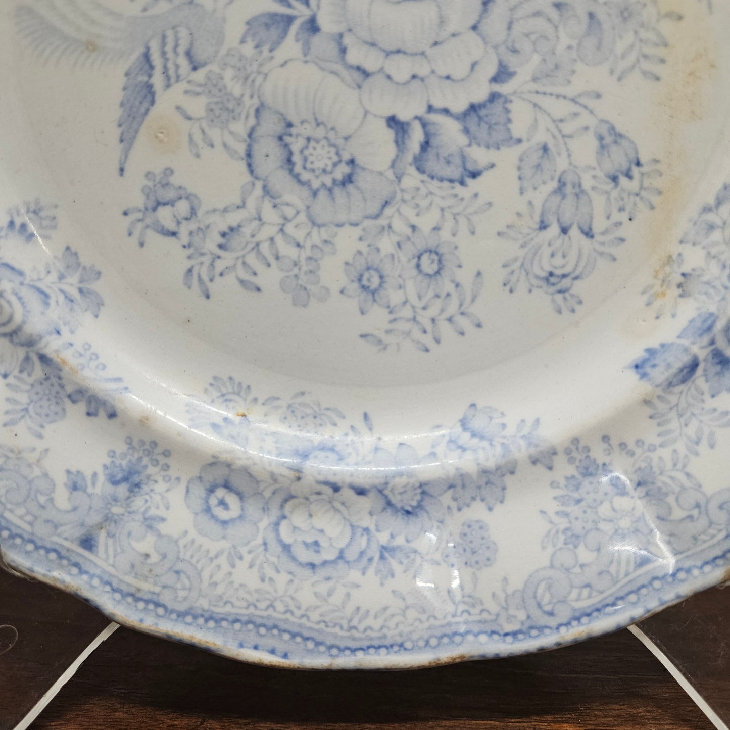 Antique Asiatic Pheasants Display Plate