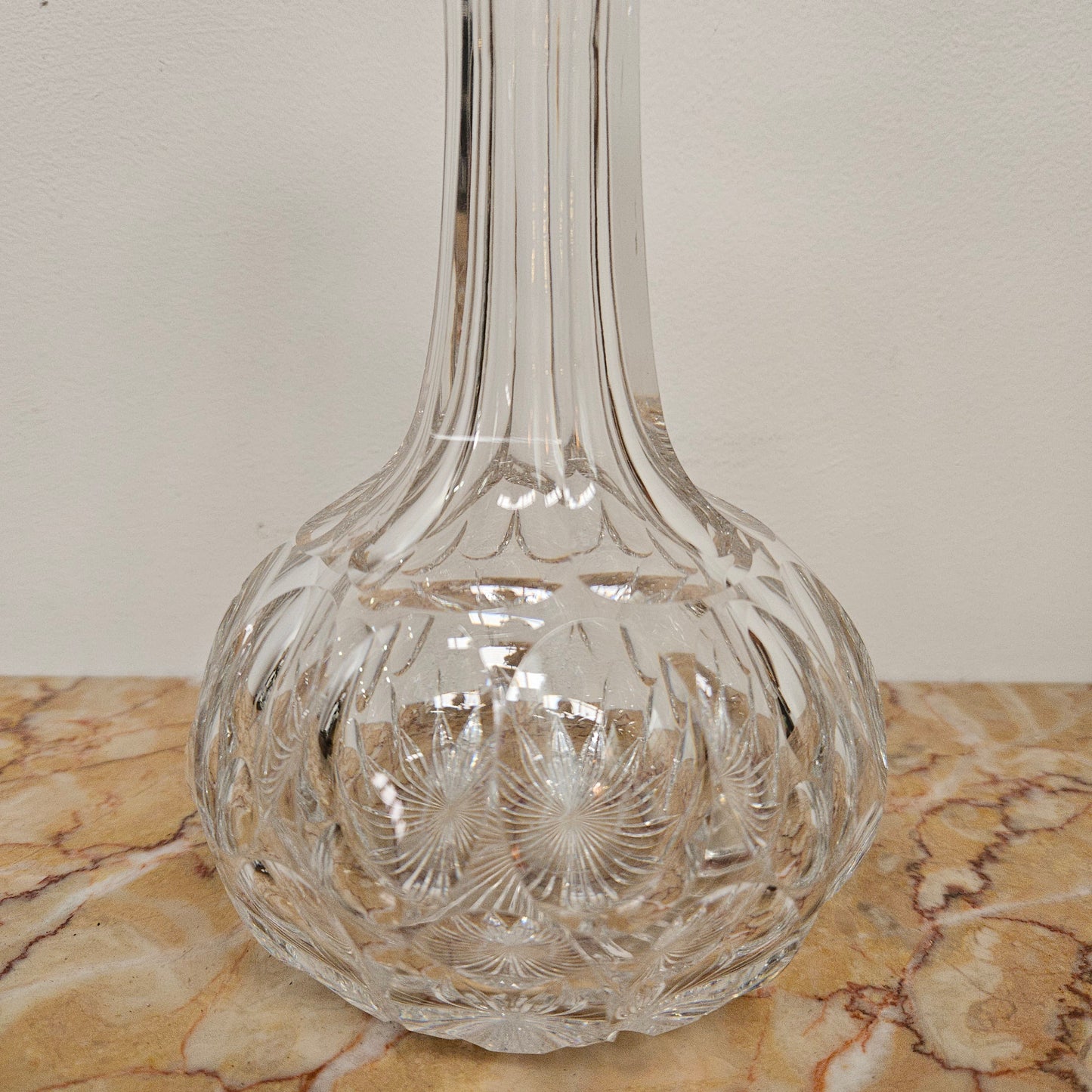 Victorian Crystal Glass Decanter