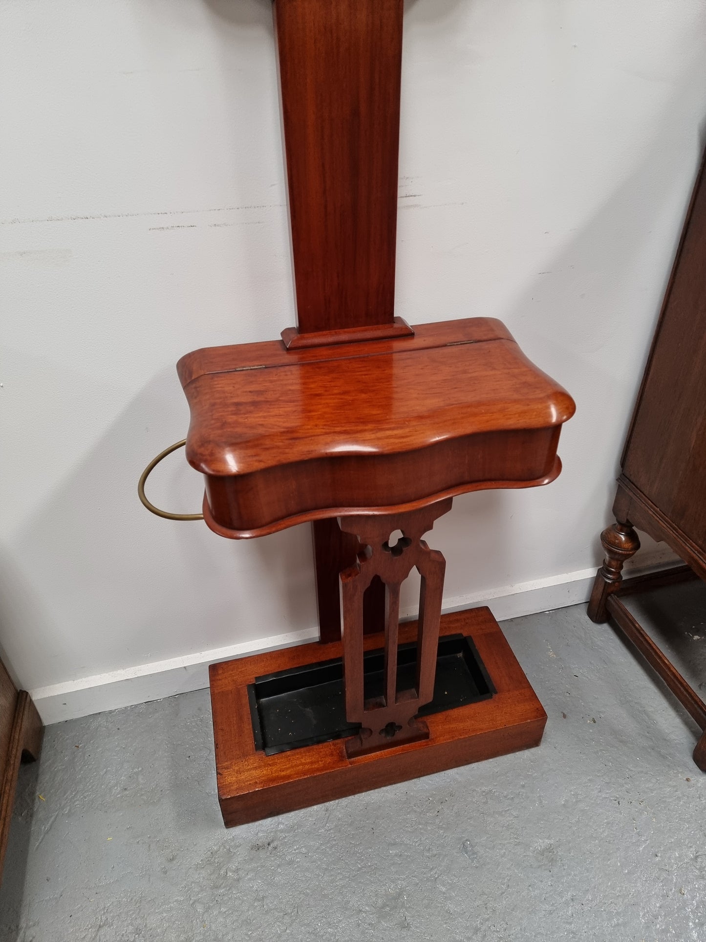 Mid Victorian Mahogany Tree Shaped Hall Stand