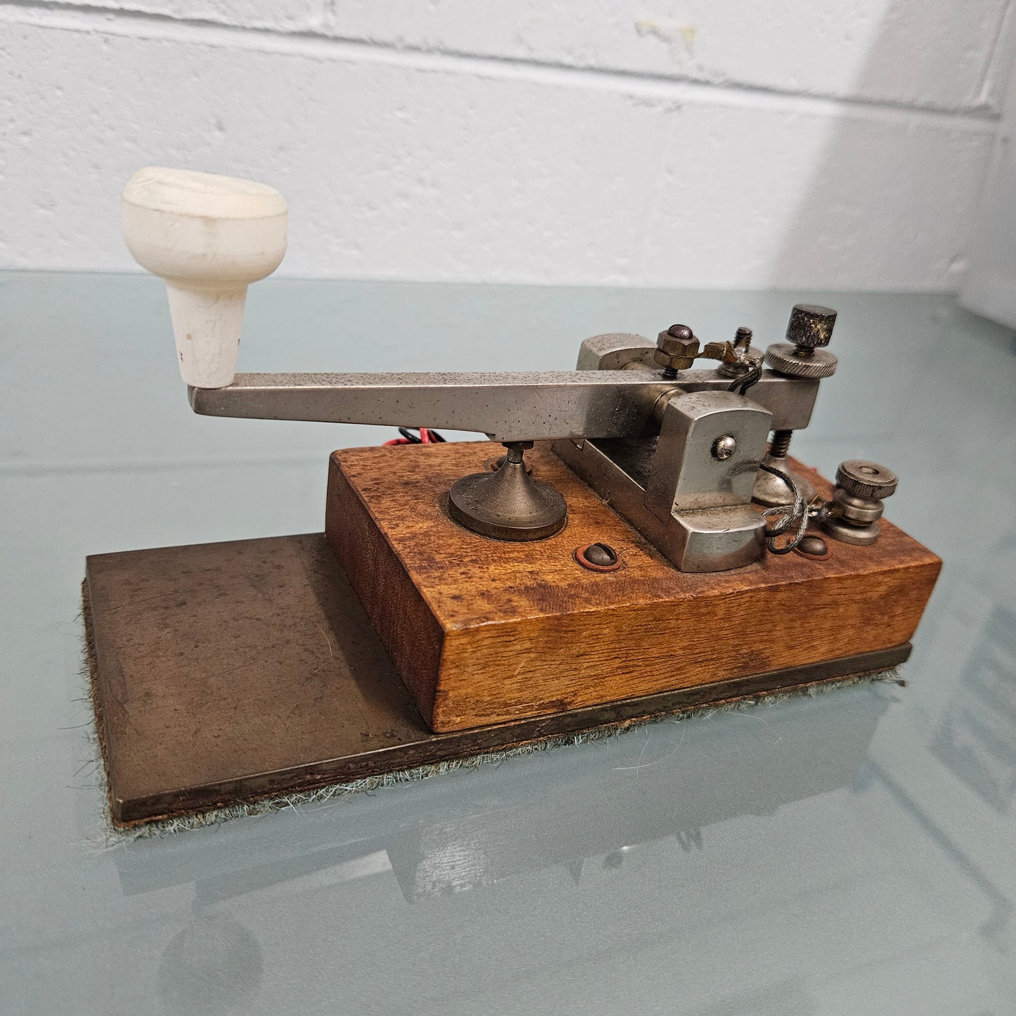 Early Vintage Telegraph Morse Key