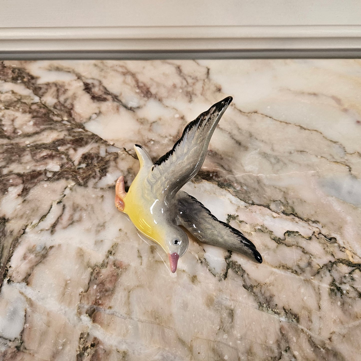 Vintage Ceramic Flying Bird