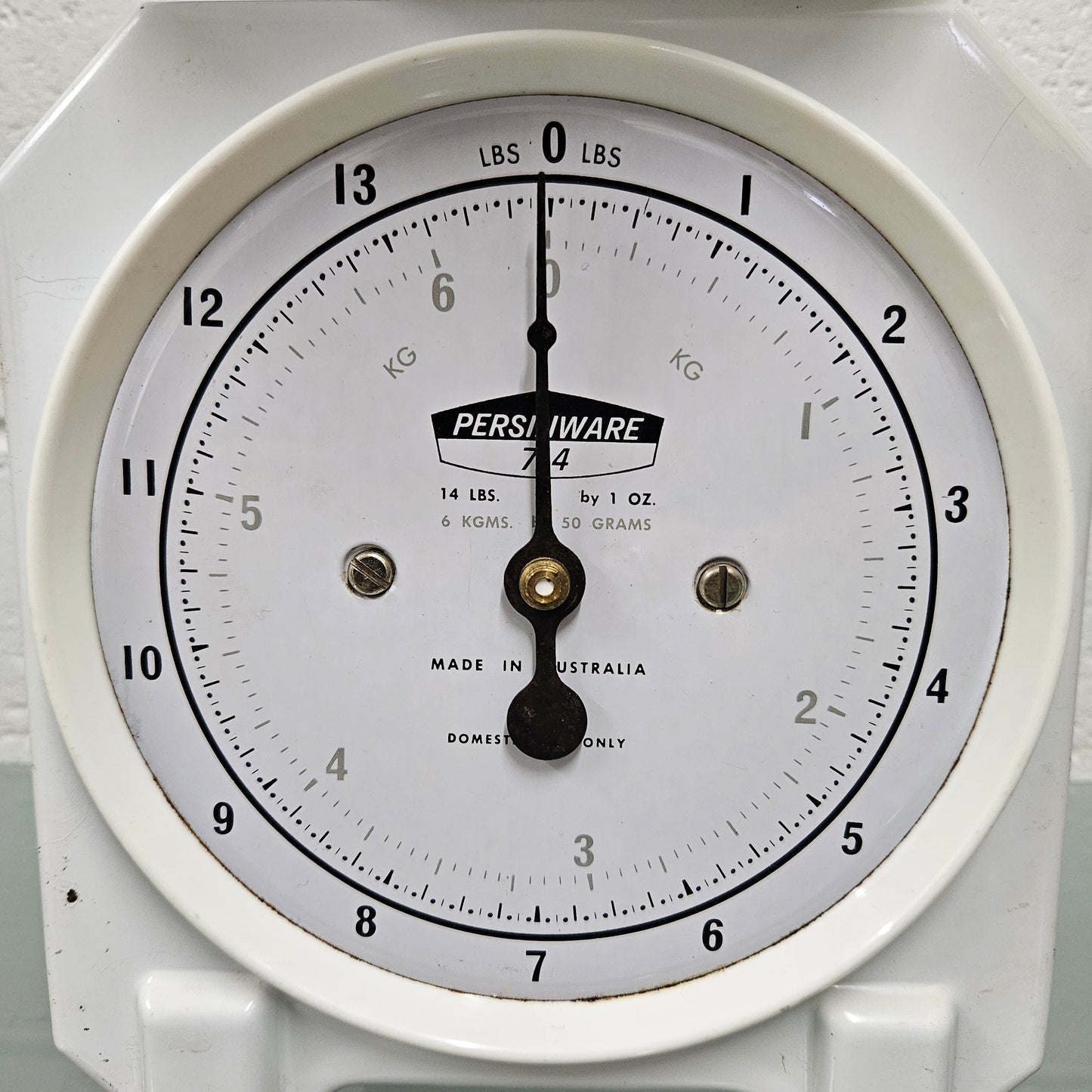 Vintage Tin Persinware Scales